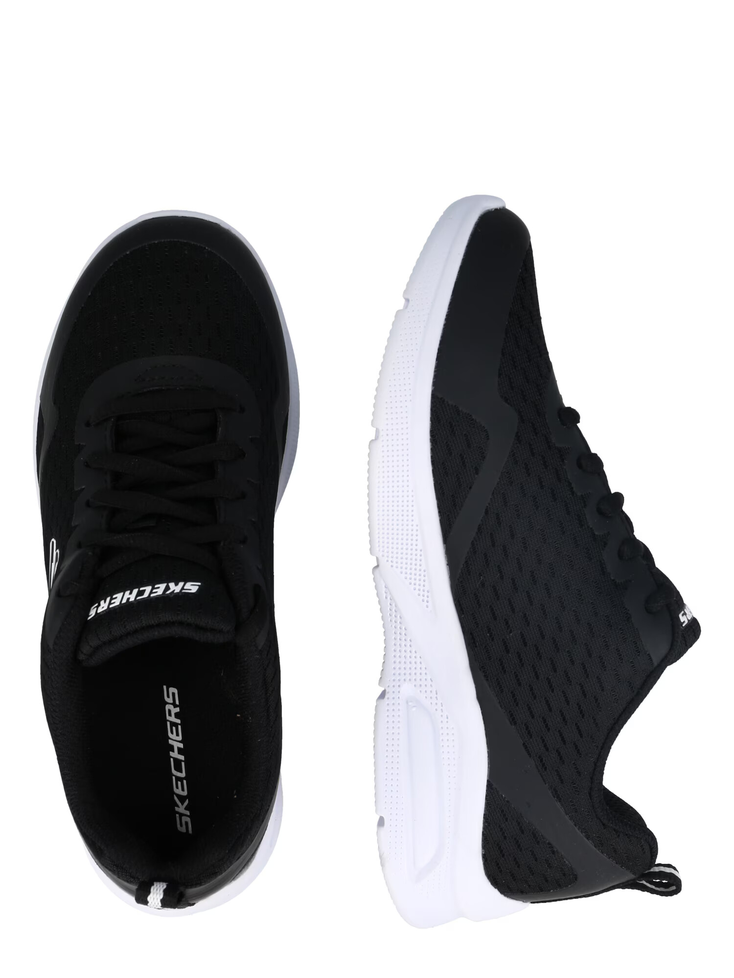 SKECHERS Sneaker 'Microspec Max' negru / alb - Pled.ro