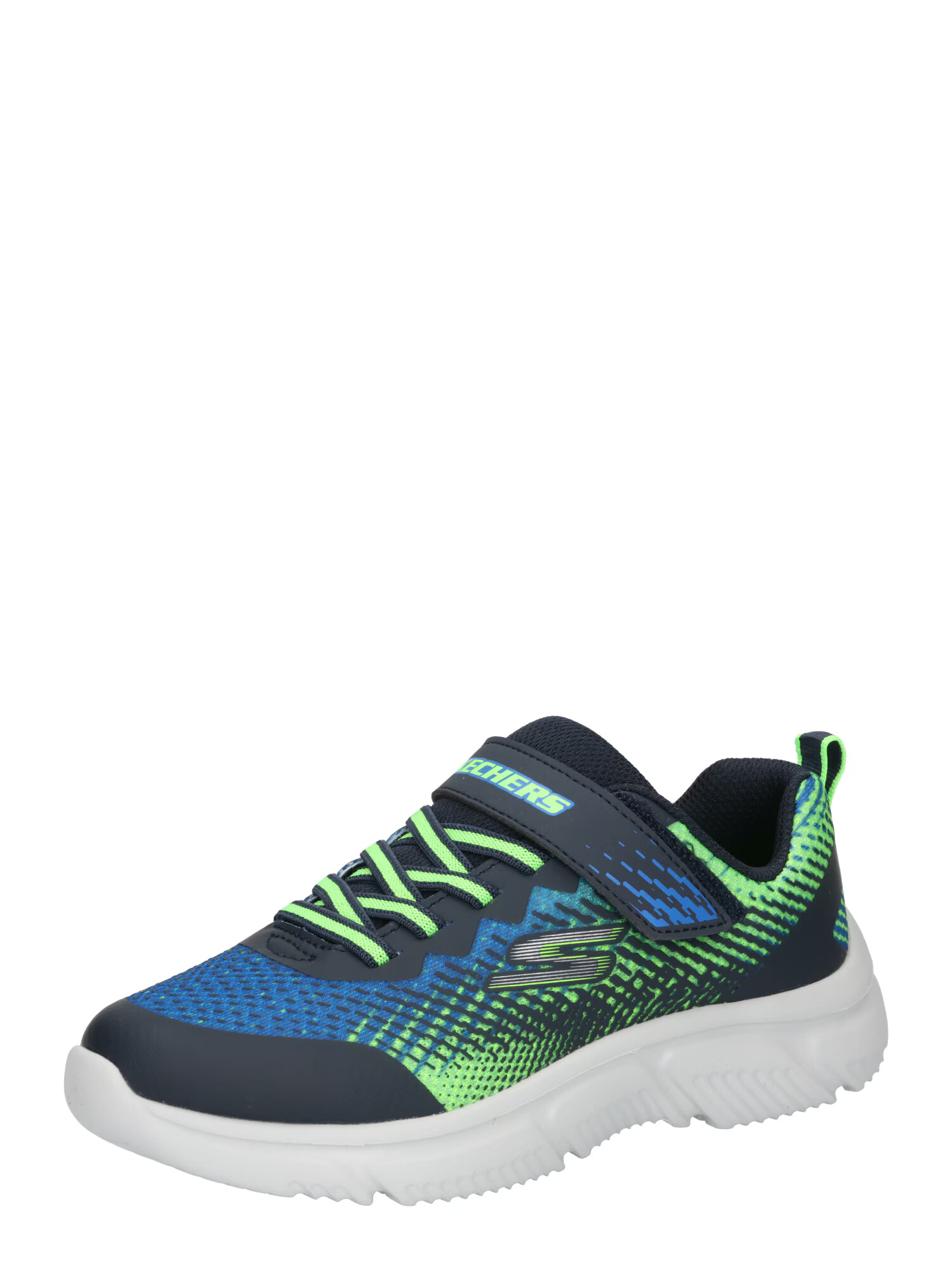 SKECHERS Sneaker 'Norvo' bleumarin / albastru regal / verde neon - Pled.ro