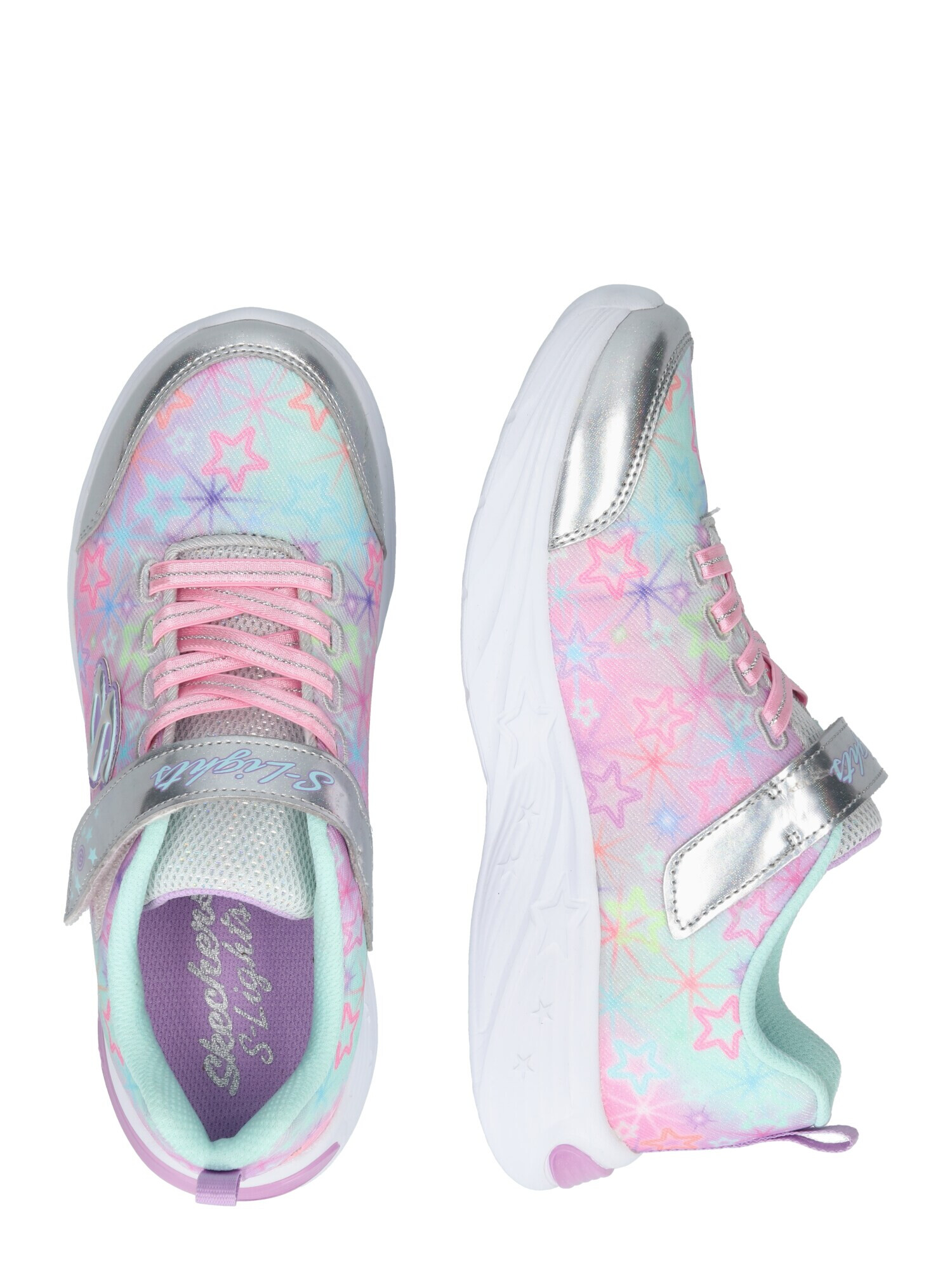 SKECHERS Sneaker 'Star Sparks' mai multe culori / argintiu - Pled.ro