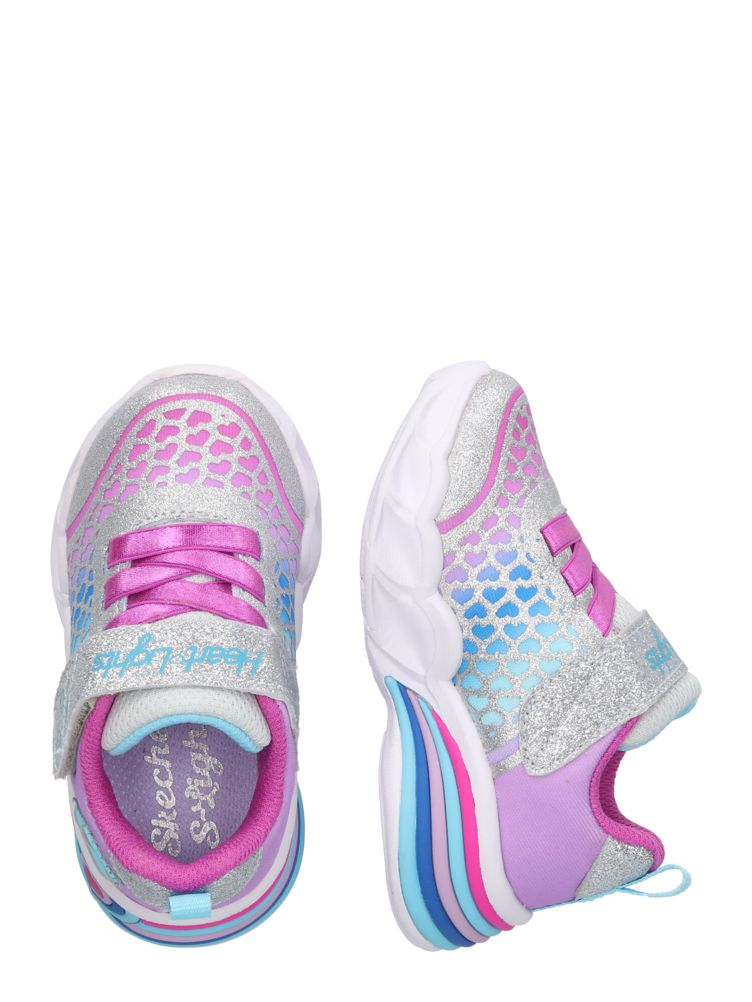 SKECHERS Sneaker 'SWEETHEART LIGHTS' mai multe culori / argintiu - Pled.ro