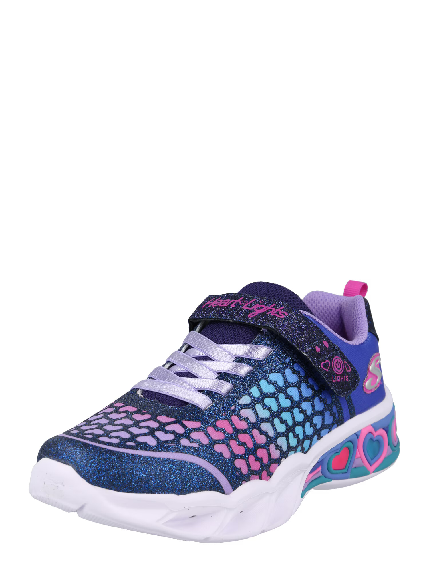 SKECHERS Sneaker turcoaz / albastru noapte / lila / roz - Pled.ro