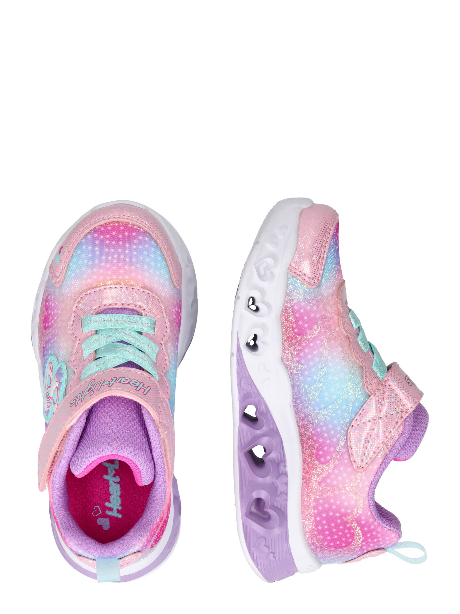 SKECHERS Sneaker turcoaz / lila / roz / roz - Pled.ro