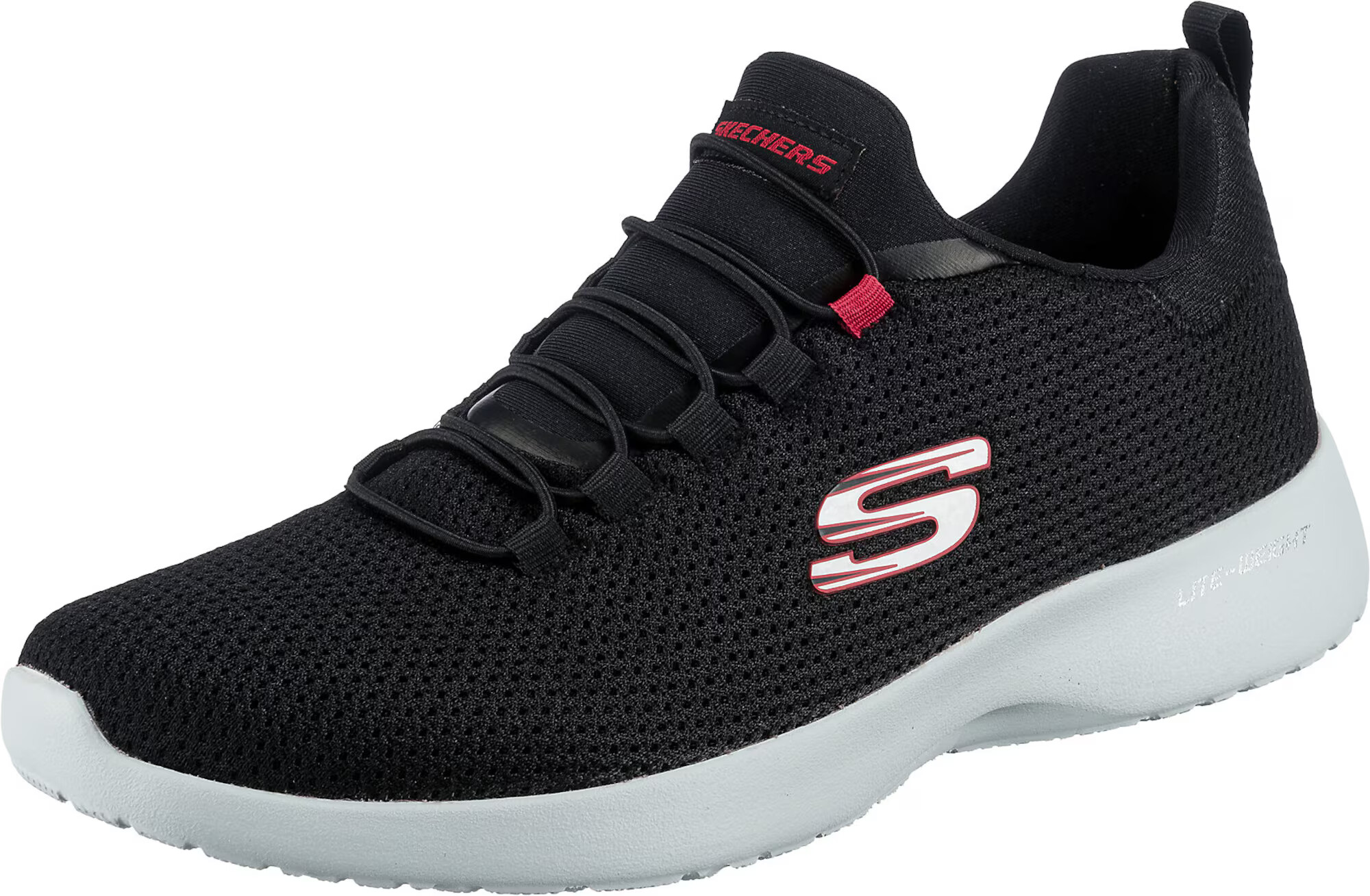 SKECHERS Sneaker low 'Dynamight' roșu / negru / alb - Pled.ro