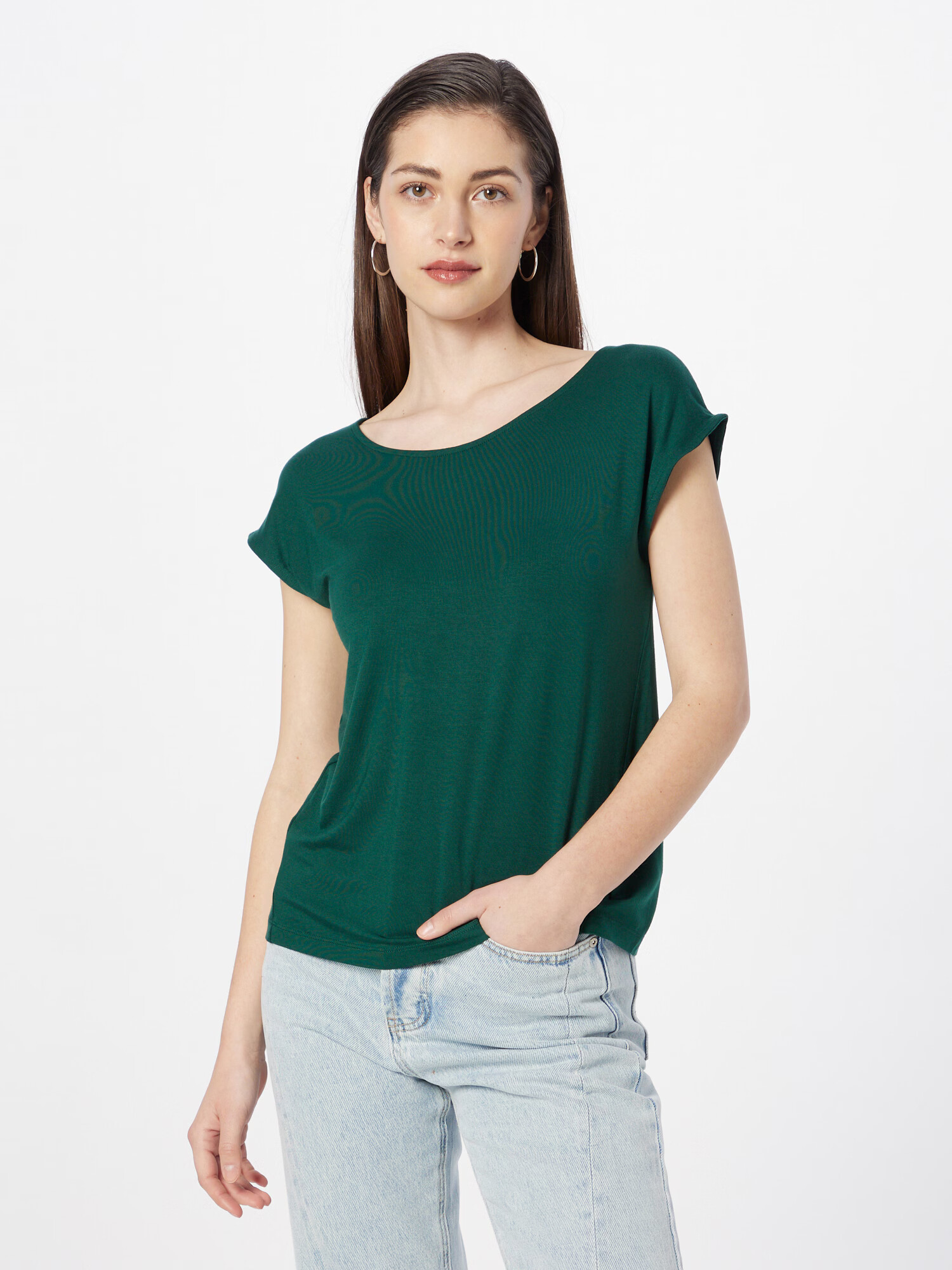 SKFK Tricou 'ATALIA' verde închis - Pled.ro