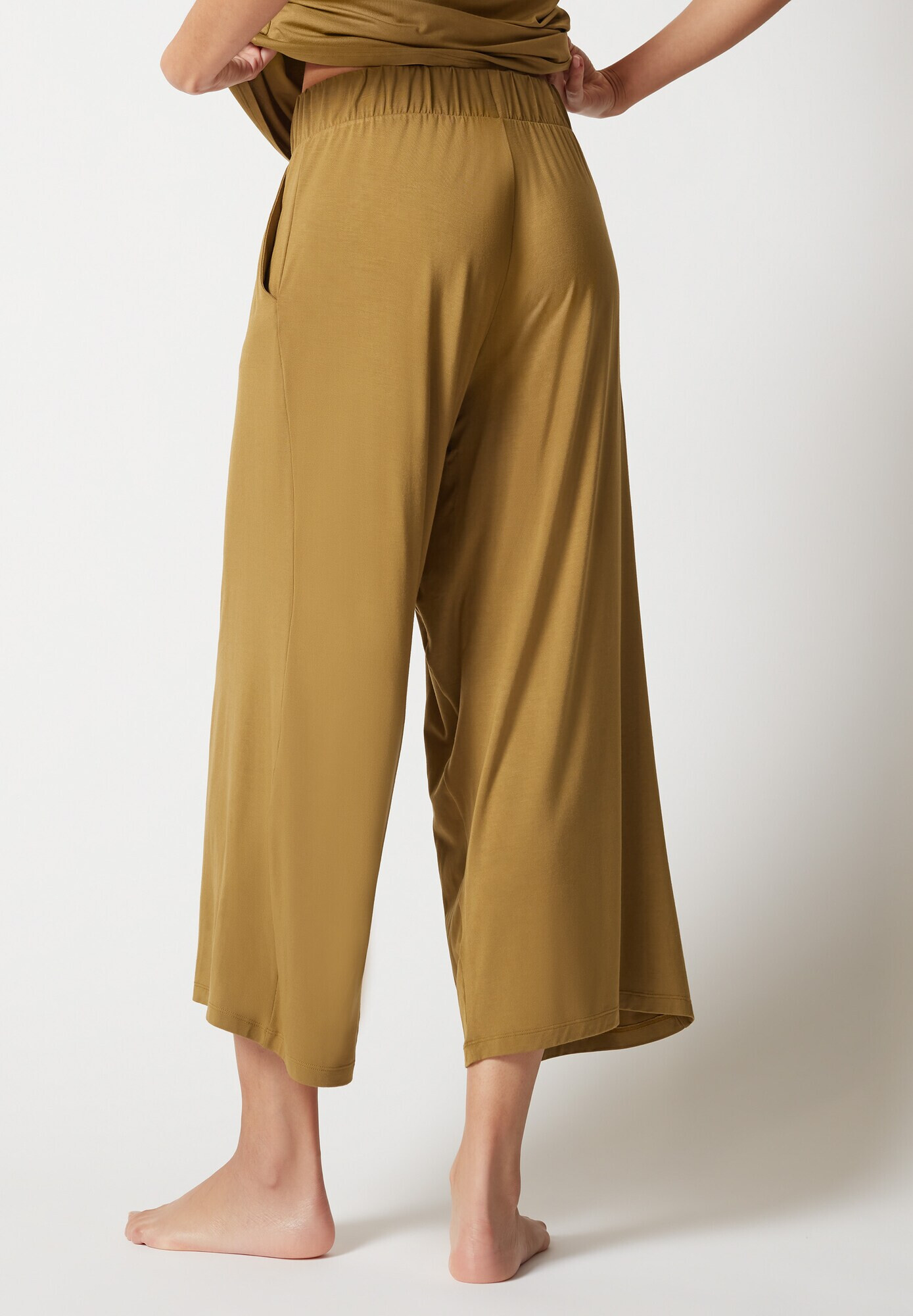 Skiny Pantaloni de pijama maro caramel - Pled.ro