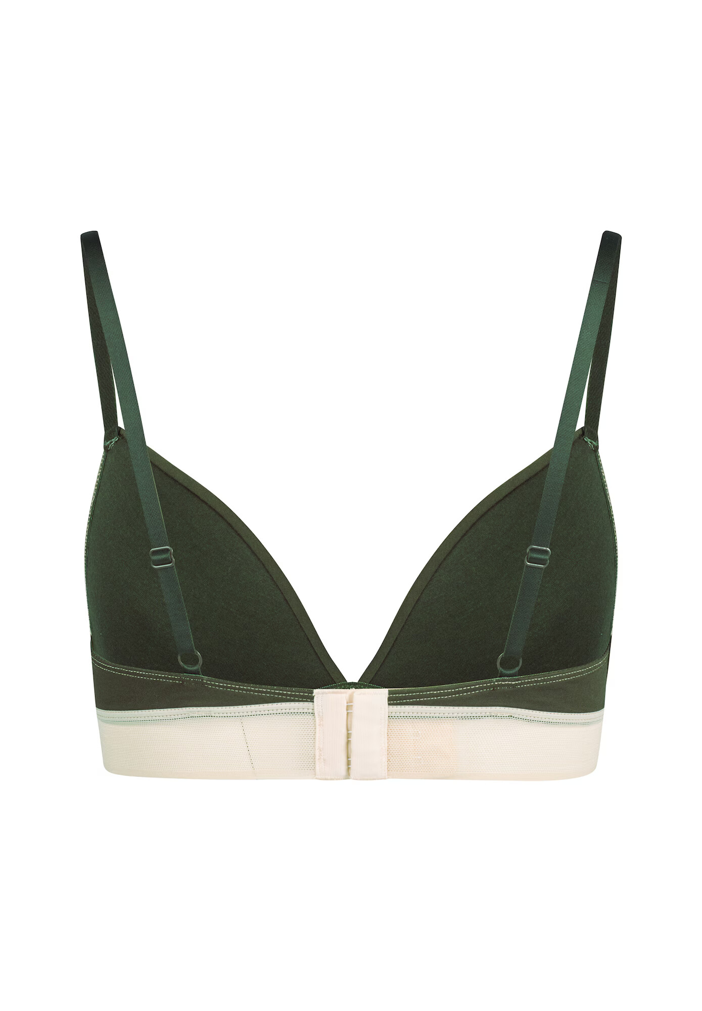 Skiny Sutien ecru / verde - Pled.ro