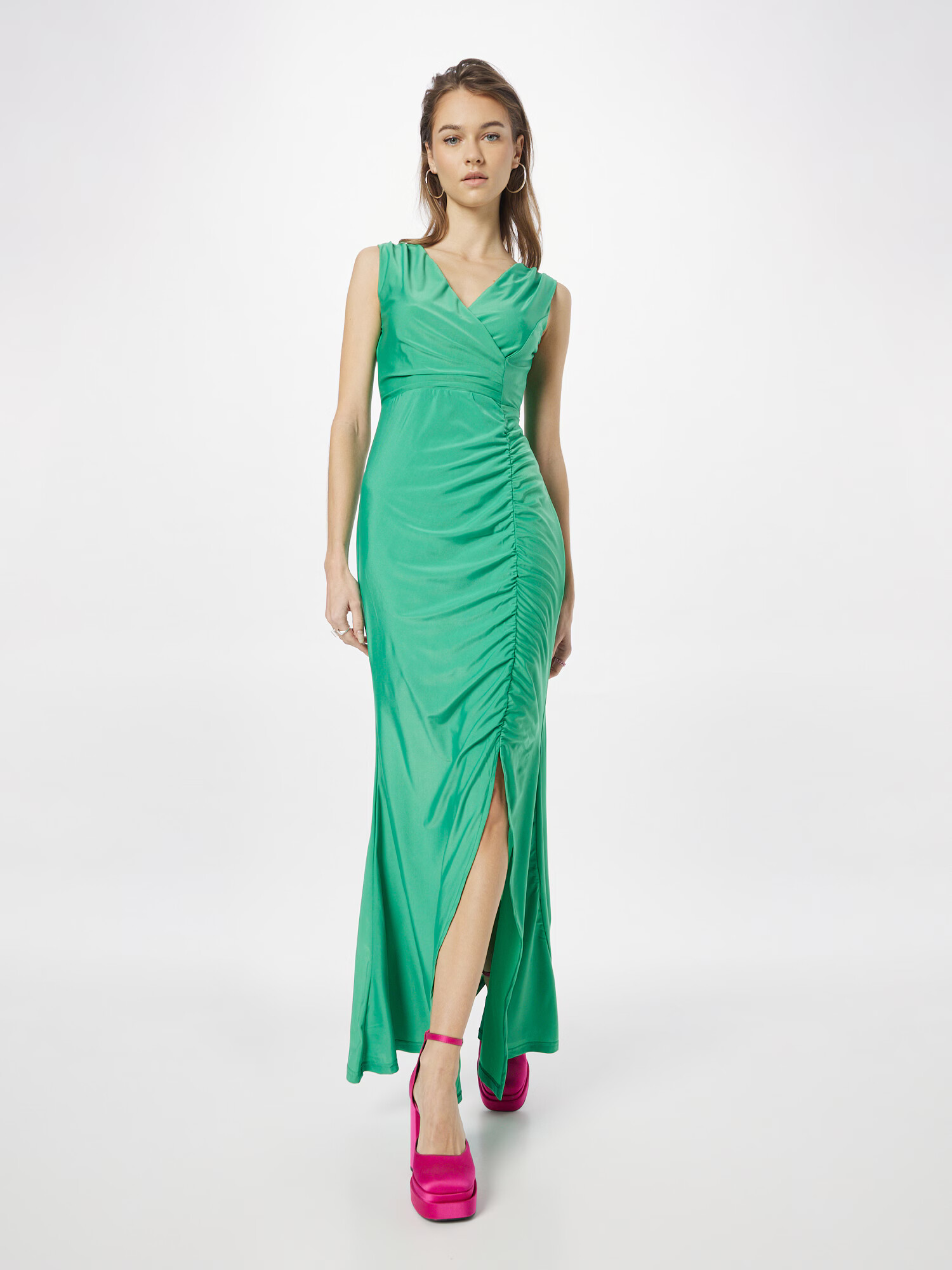 Skirt & Stiletto Rochie de seară 'HAVANA' verde - Pled.ro