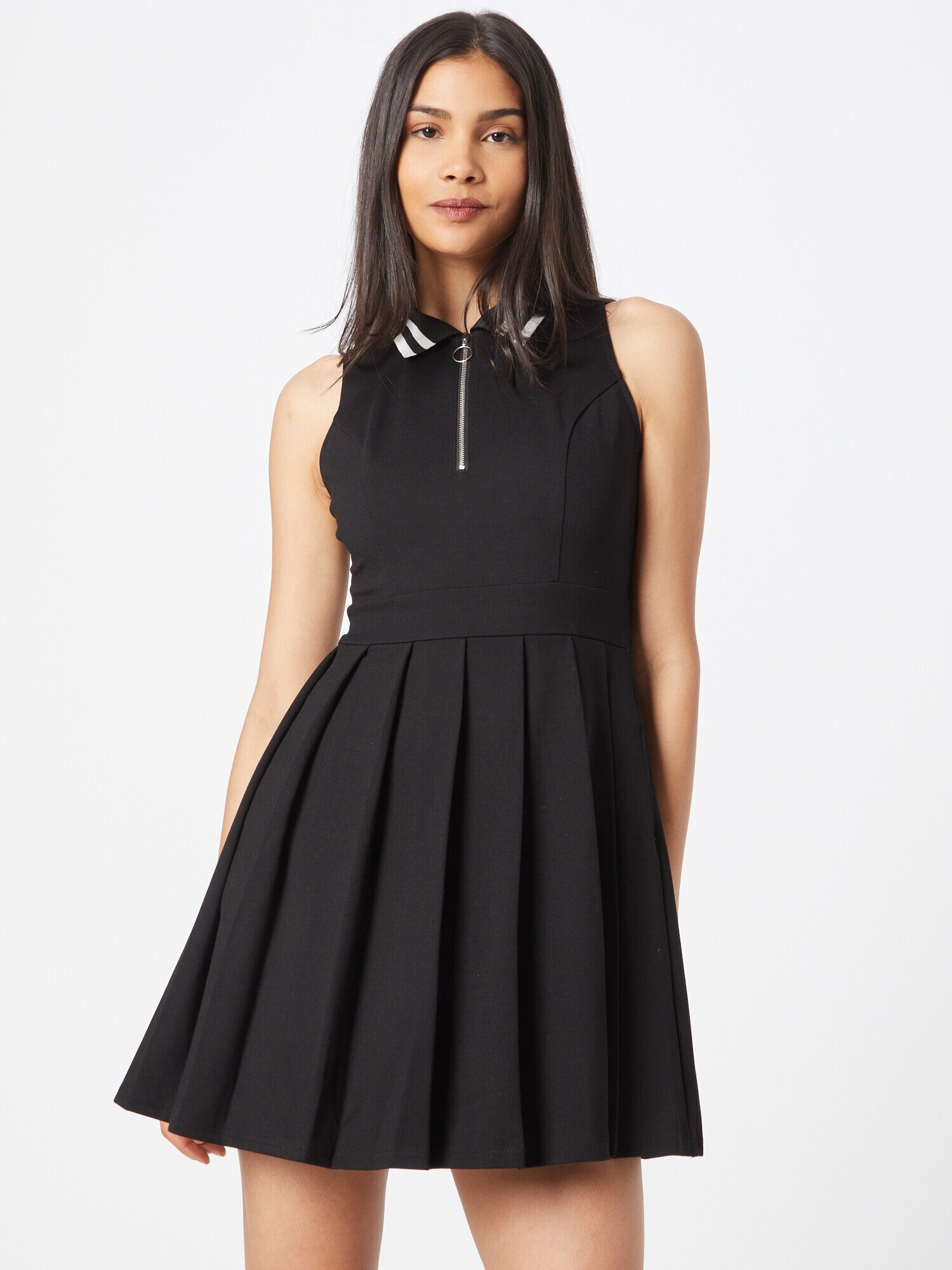 Skirt & Stiletto Rochie 'Verona' negru / alb - Pled.ro