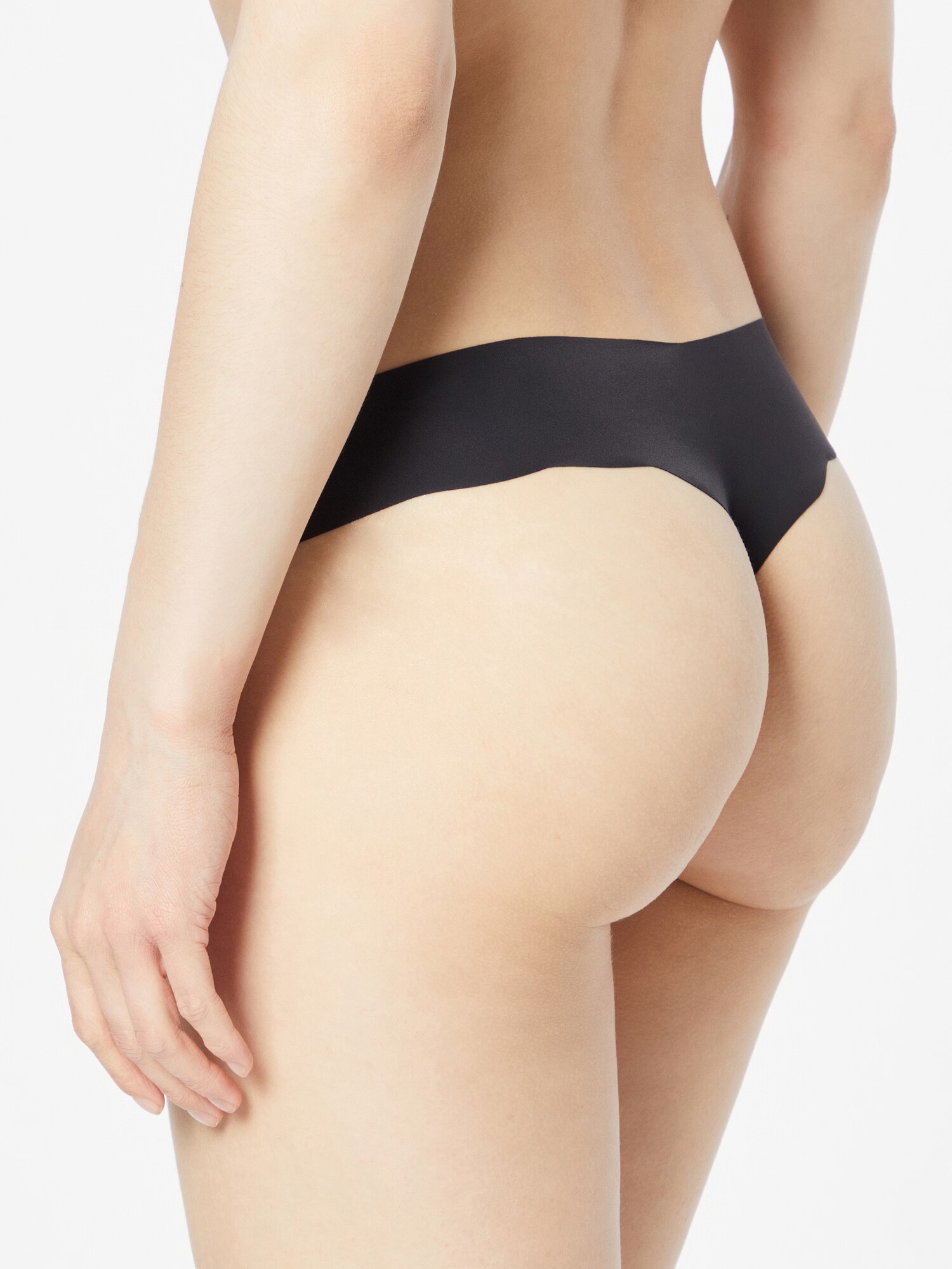 SLOGGI Tanga 'ZERO Microfibre 2.0 H' gri / negru - Pled.ro