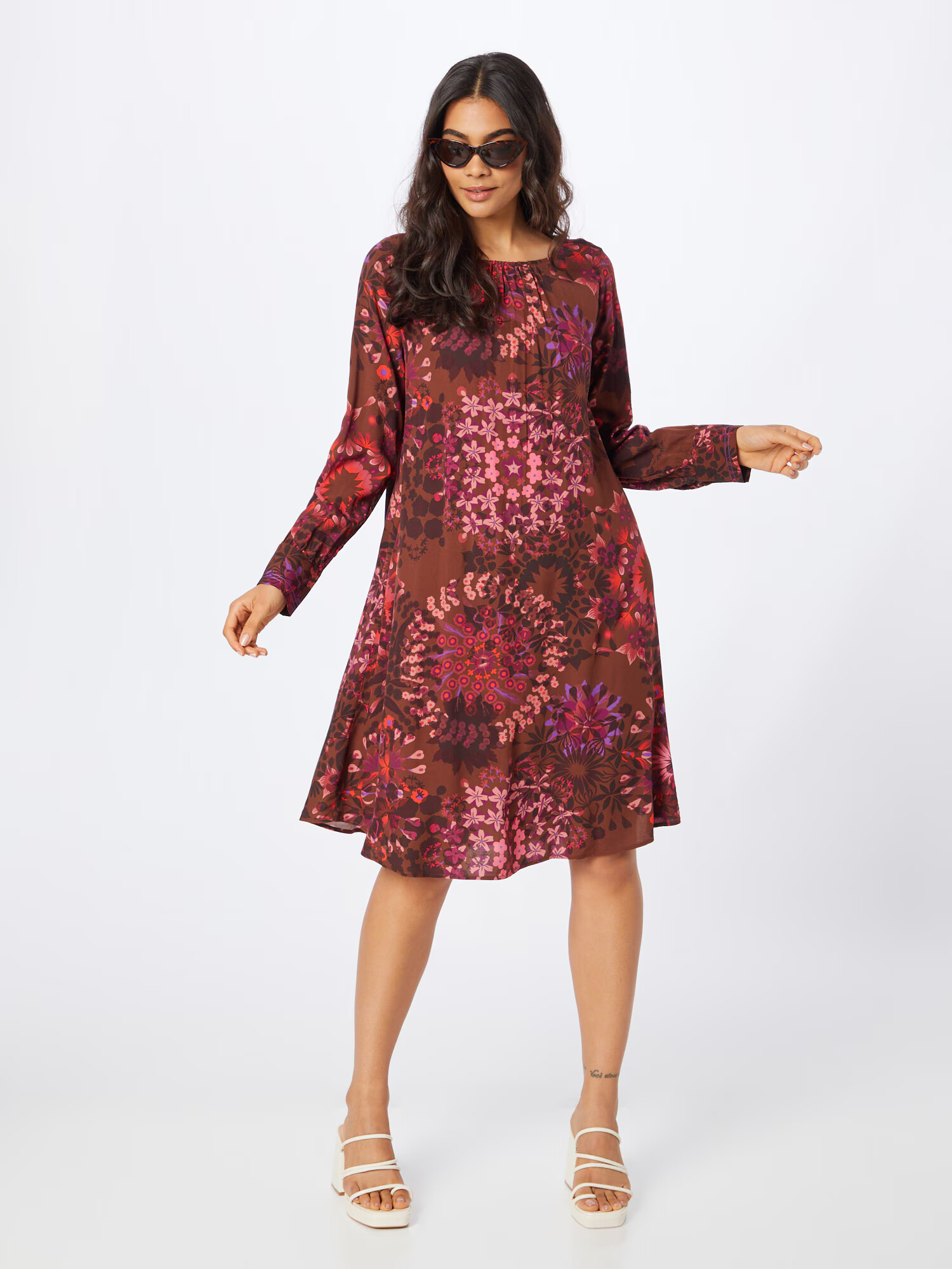 Smith&Soul Rochie mov vânătă / mov închis / roz / roșu burgundy - Pled.ro