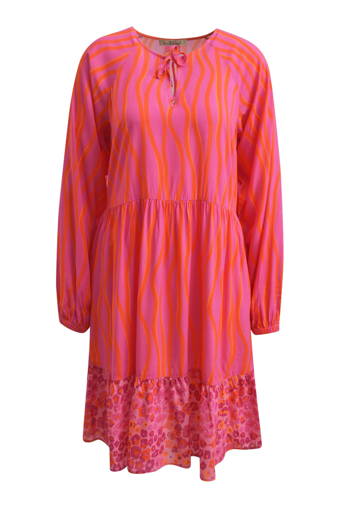 Smith&Soul Rochie portocaliu / fucsia - Pled.ro