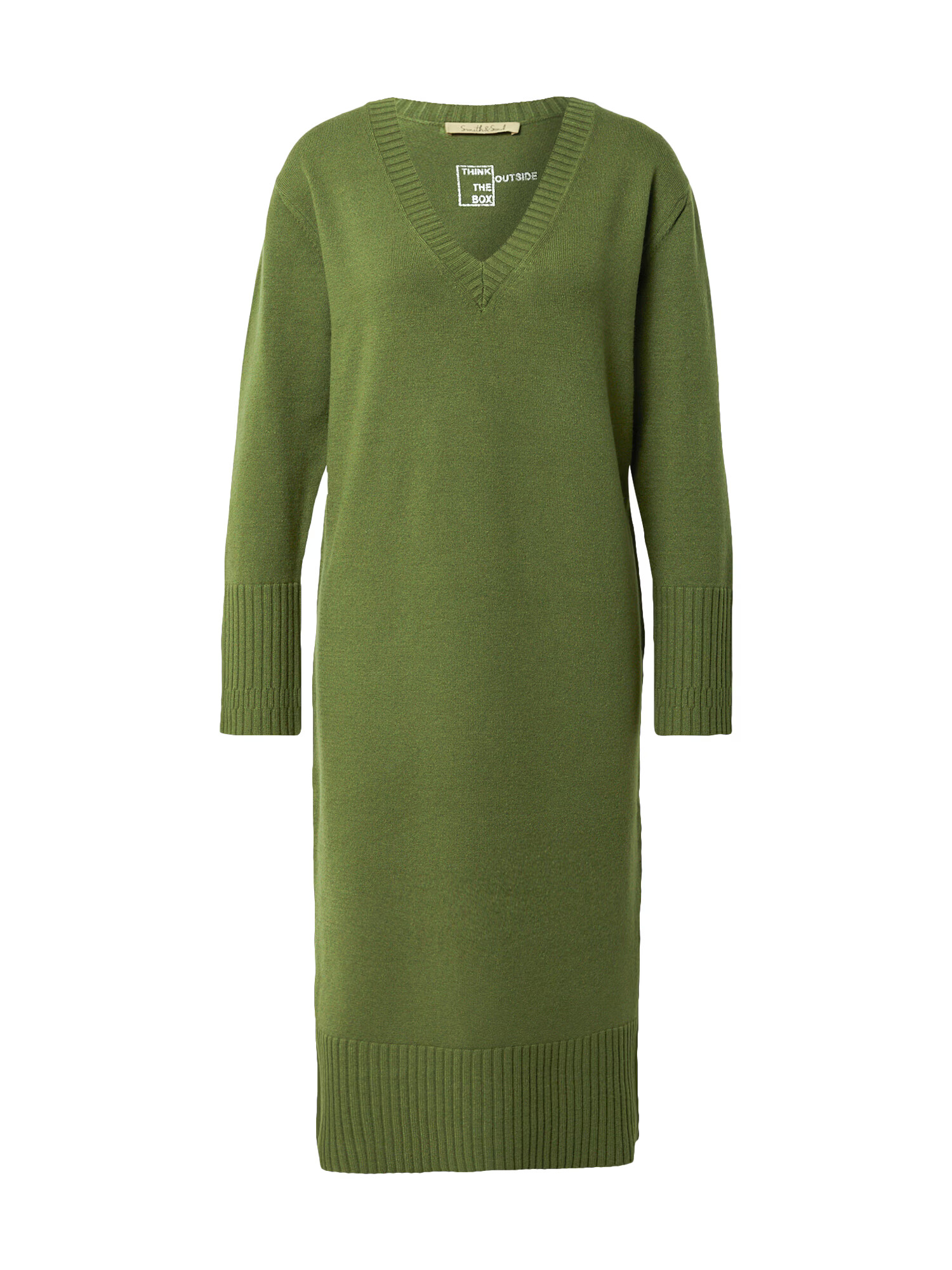 Smith&Soul Rochie tricotat verde - Pled.ro