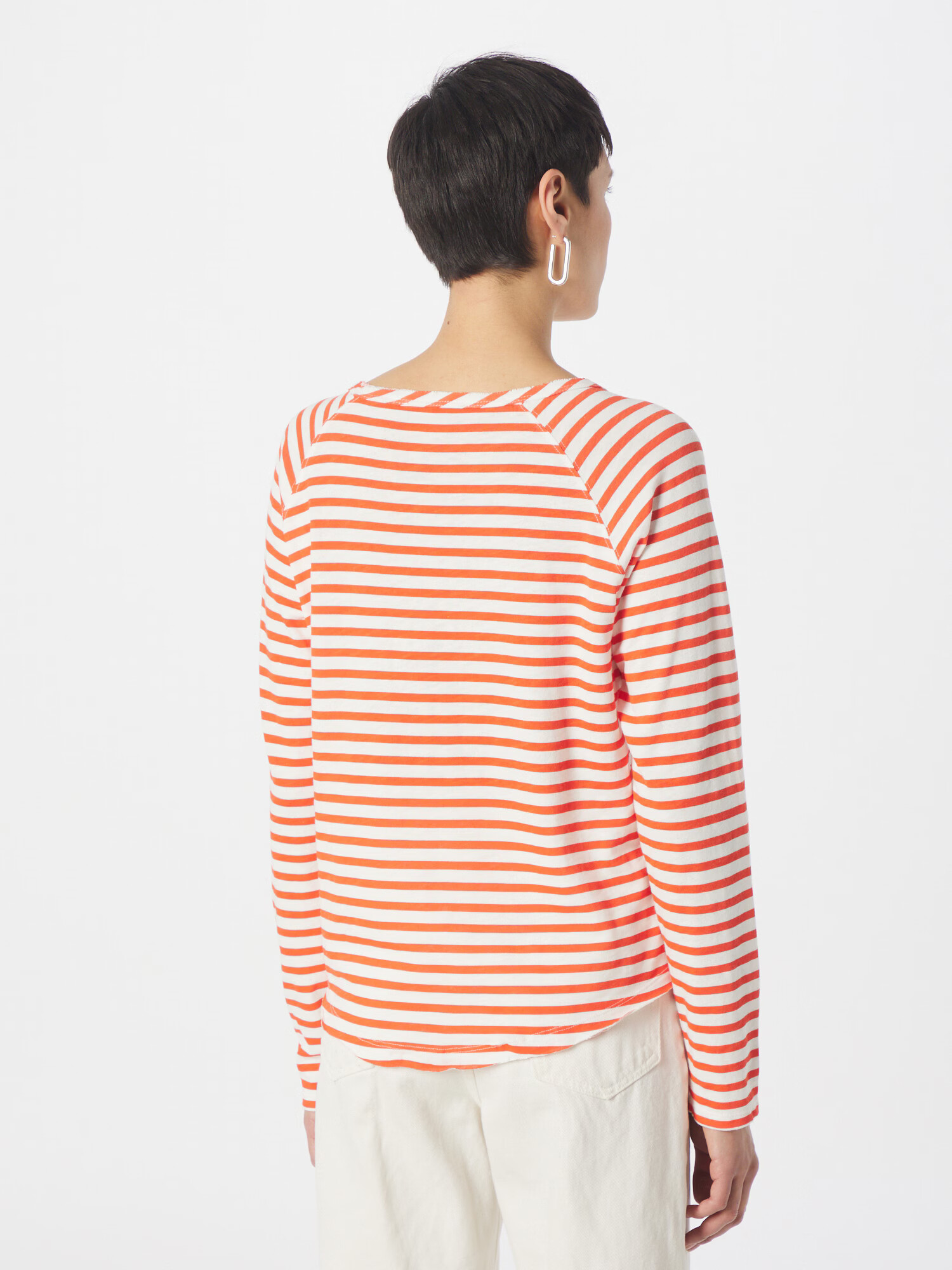 Smith&Soul Tricou portocaliu / alb - Pled.ro