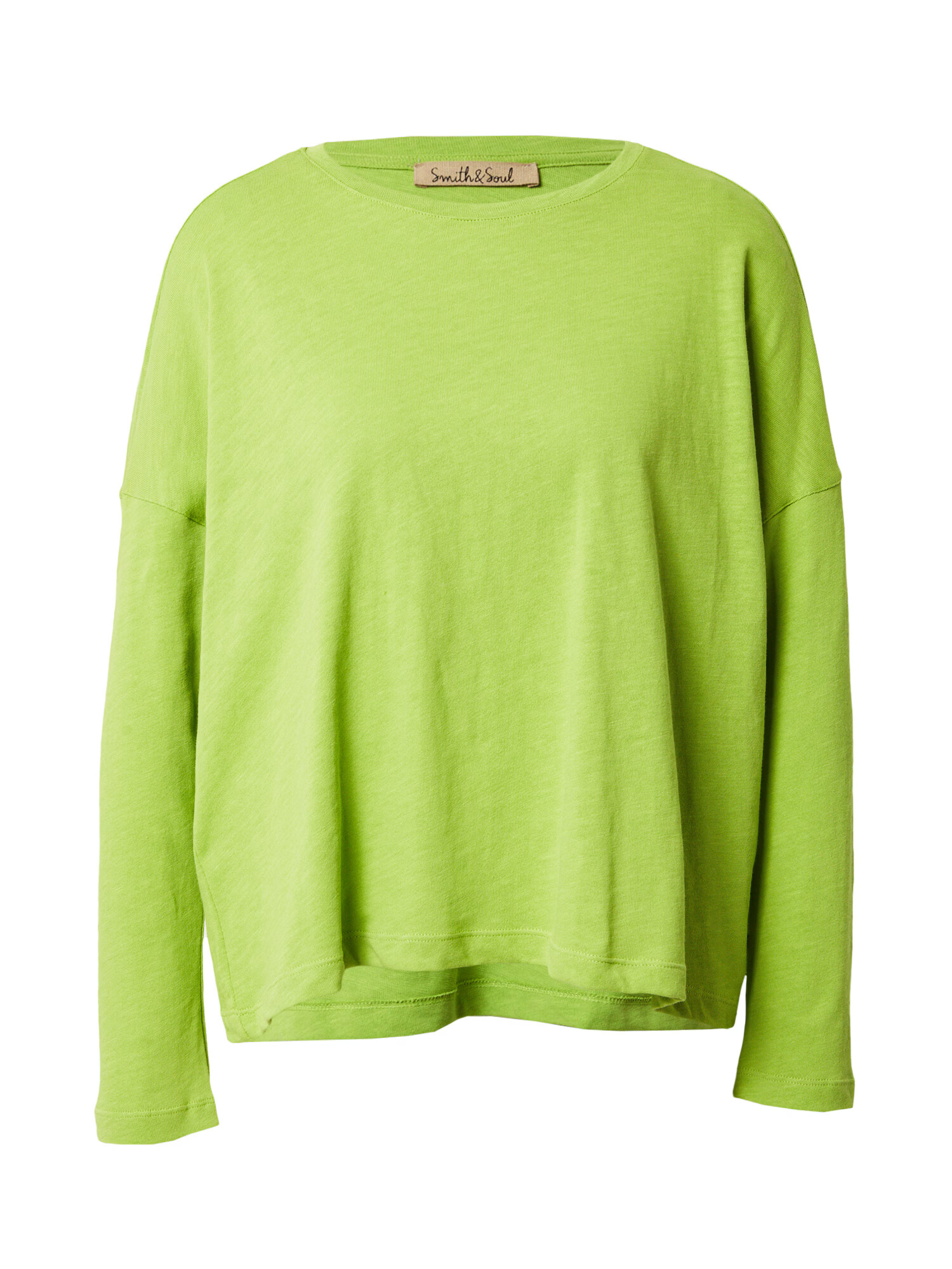 Smith&Soul Tricou verde kiwi - Pled.ro