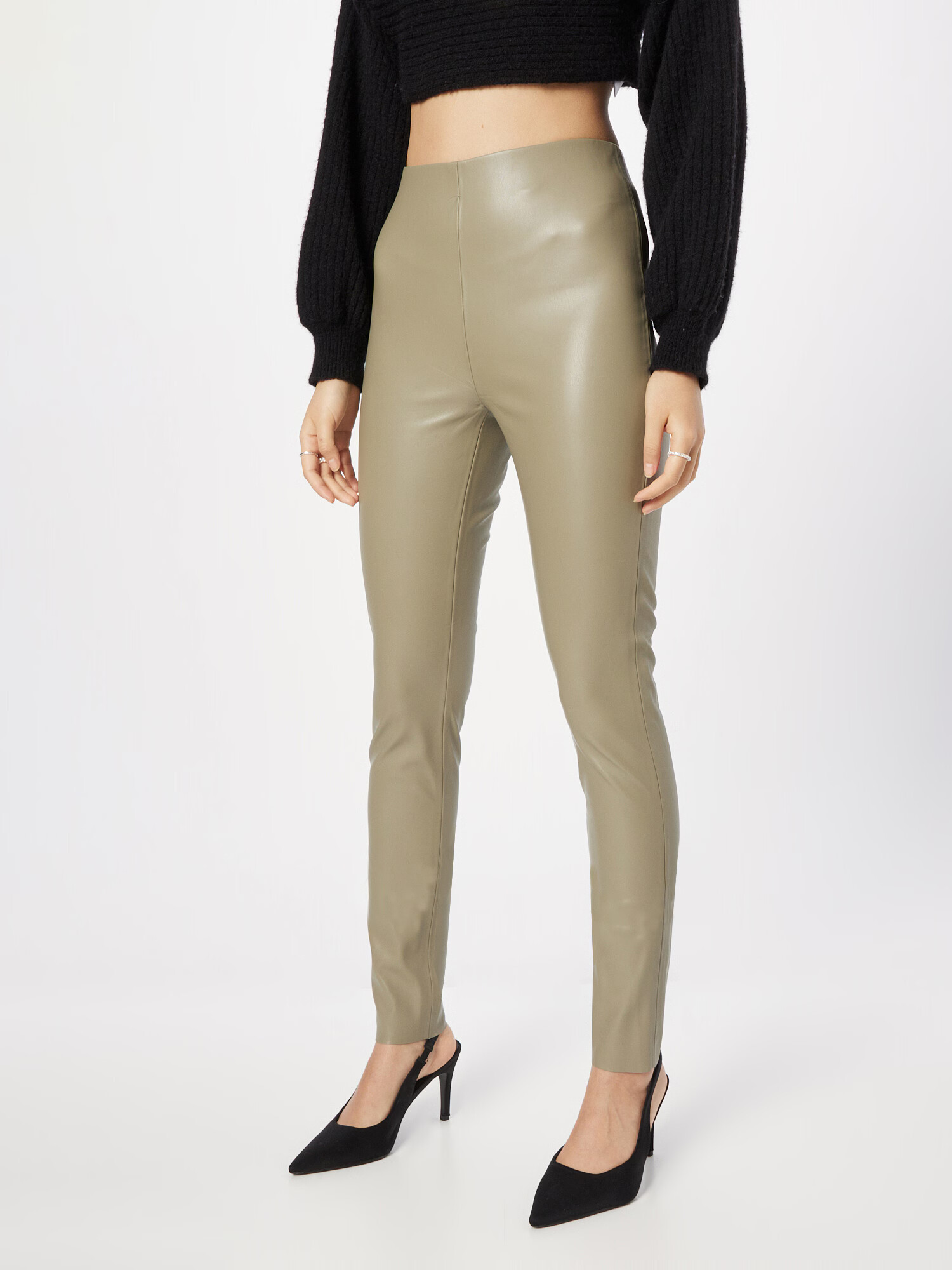 SOAKED IN LUXURY Leggings oliv - Pled.ro