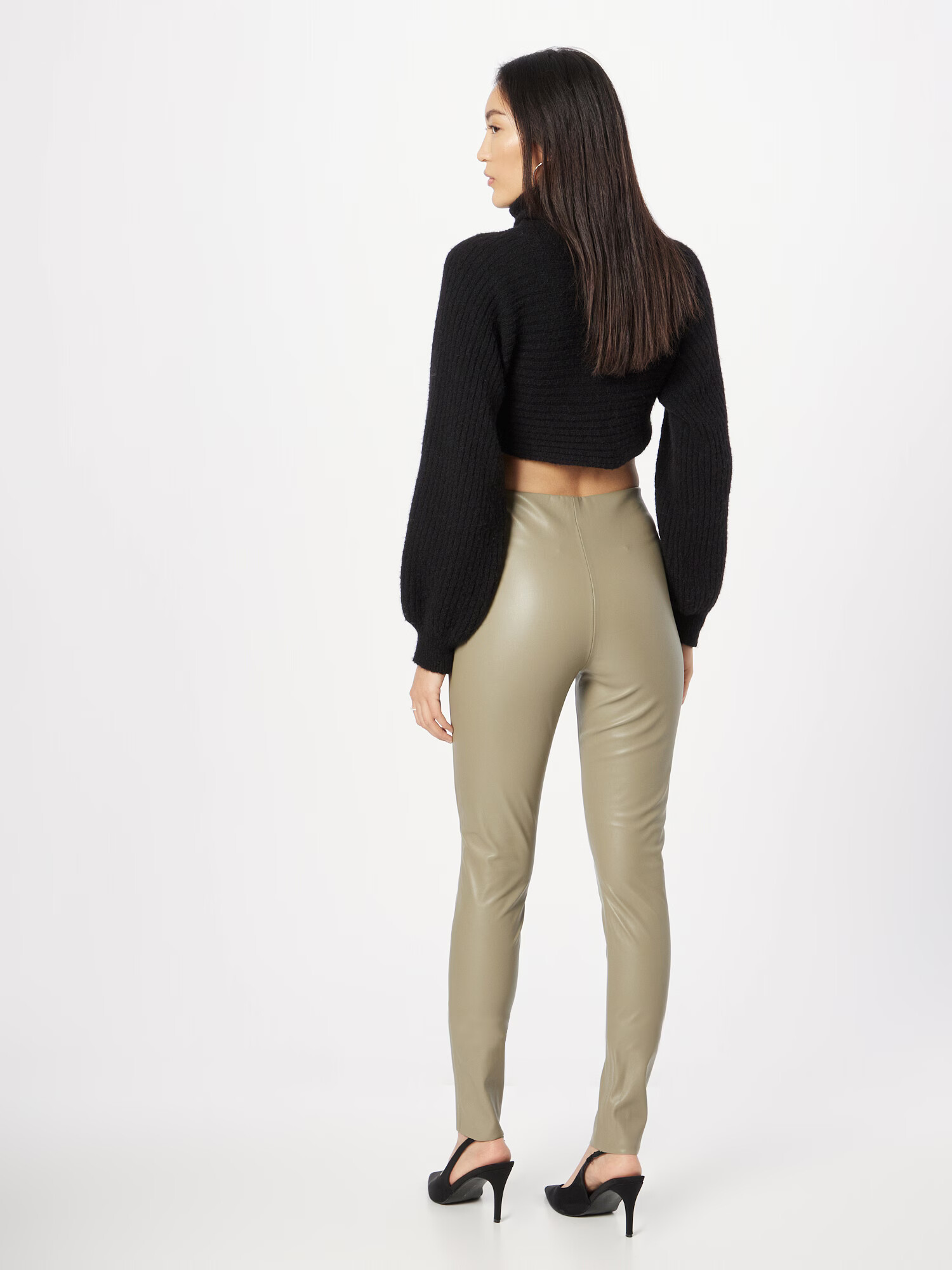 SOAKED IN LUXURY Leggings oliv - Pled.ro