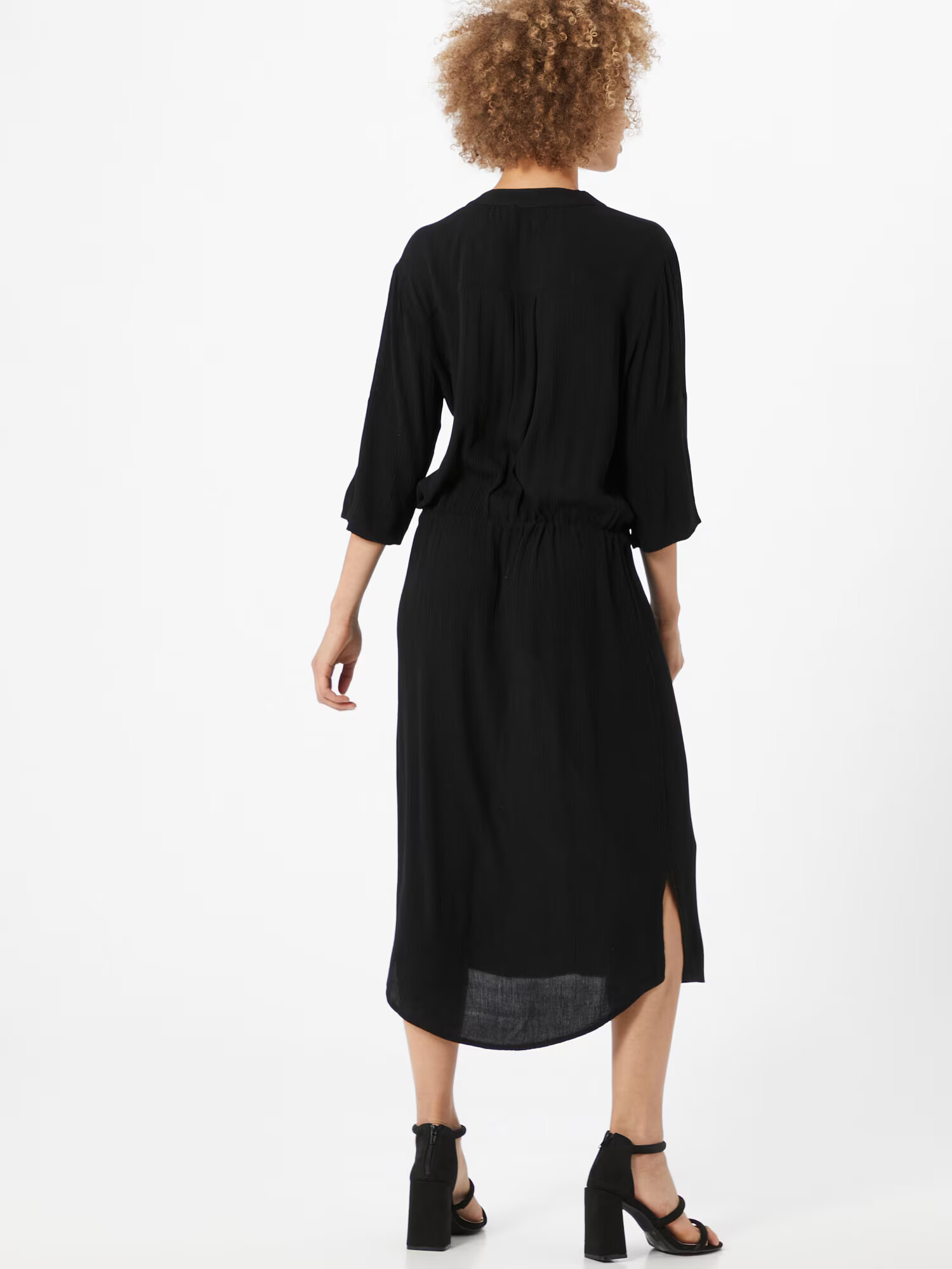 SOAKED IN LUXURY Rochie tip bluză 'Zaya' negru - Pled.ro