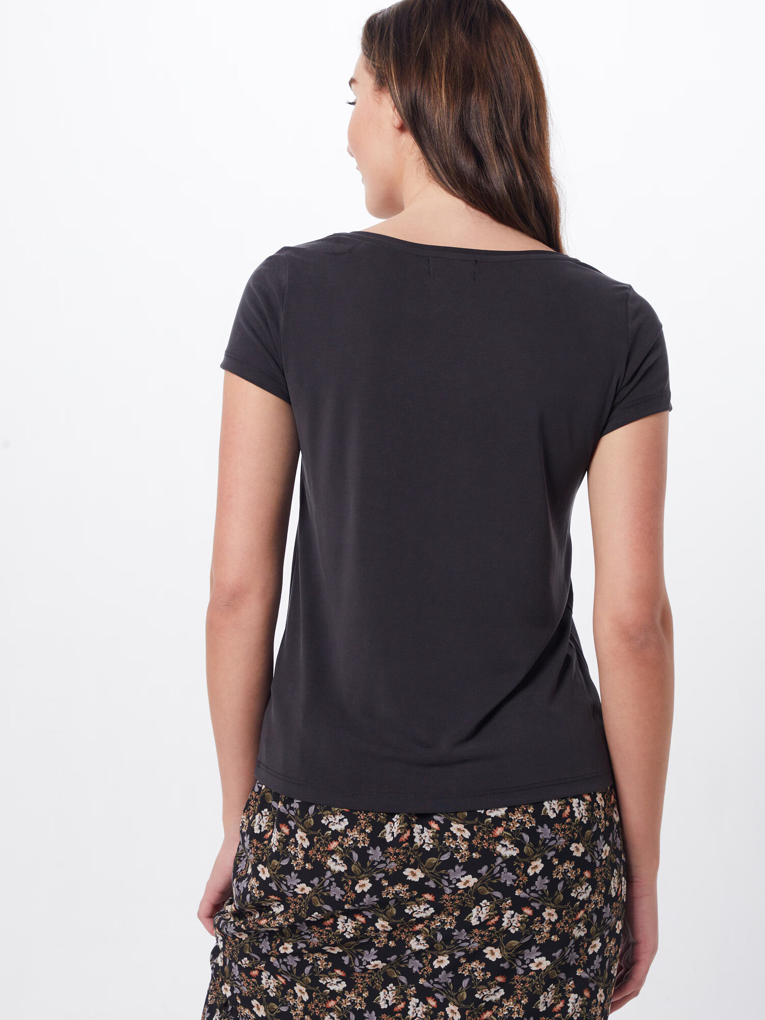 SOAKED IN LUXURY Tricou 'Columbine Tee' negru - Pled.ro