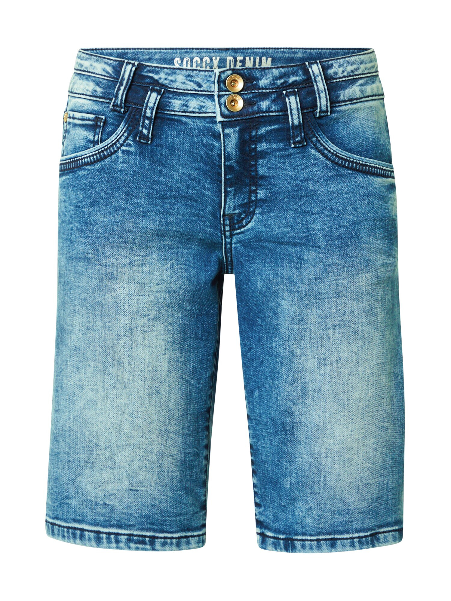 Soccx Jeans albastru denim - Pled.ro