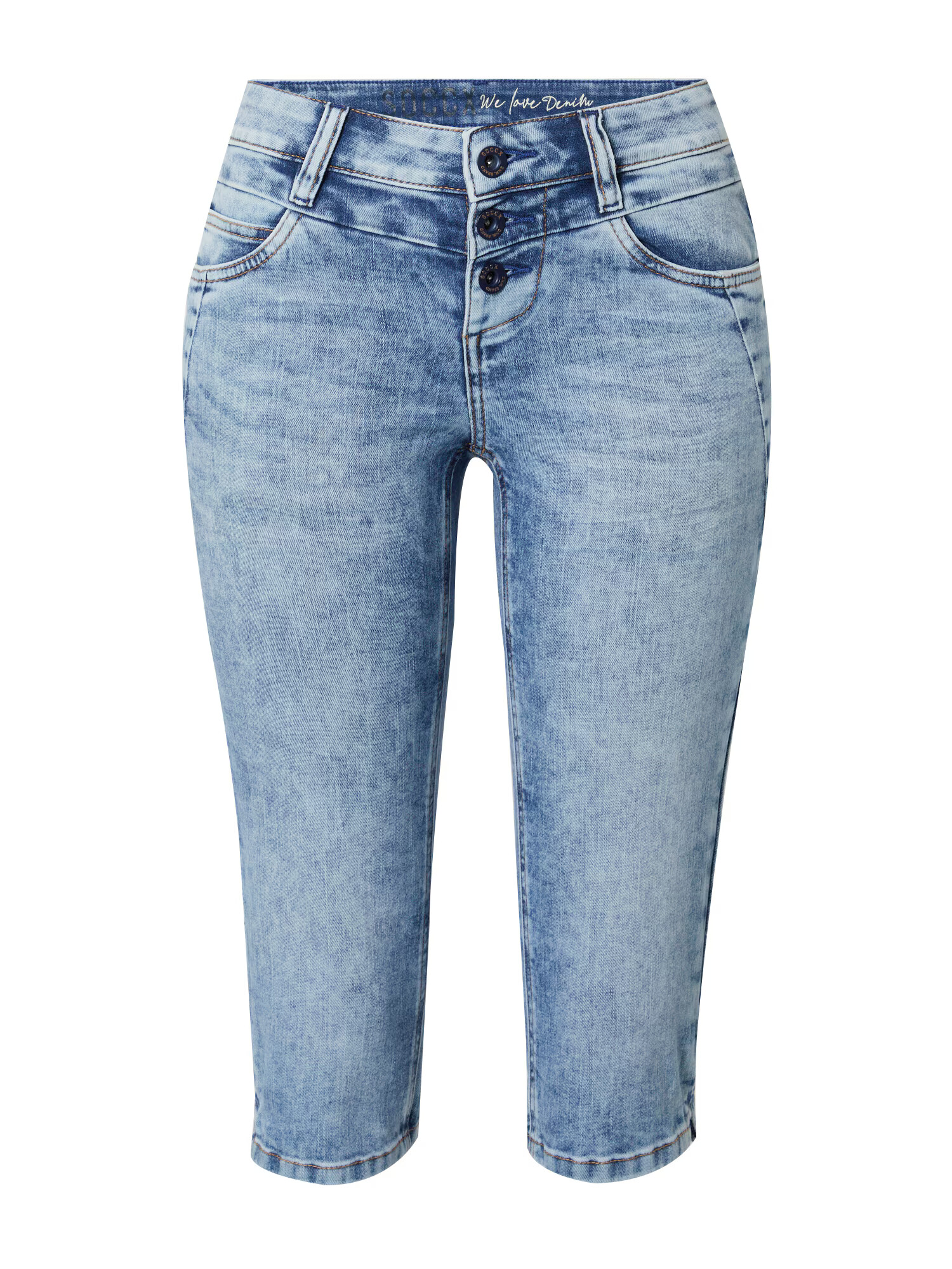 Soccx Jeans albastru denim - Pled.ro