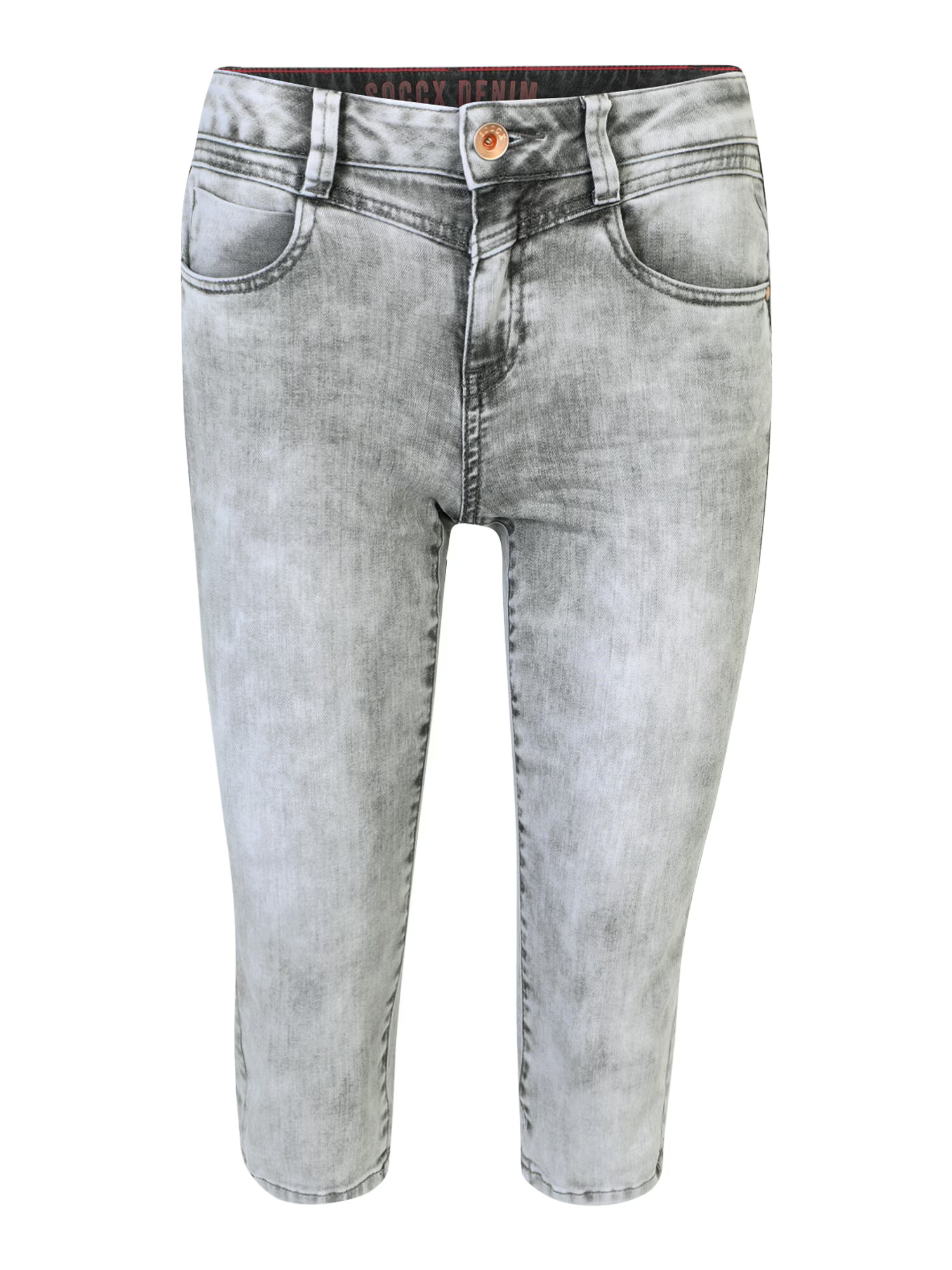 Soccx Jeans 'Em:ma' gri denim - Pled.ro