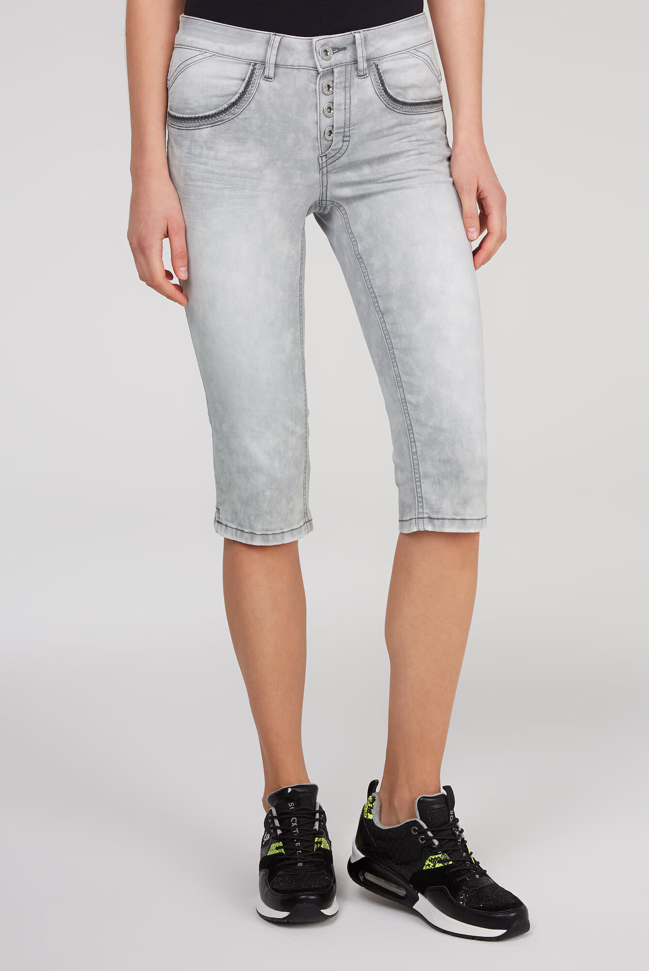 Soccx Jeans gri deschis - Pled.ro