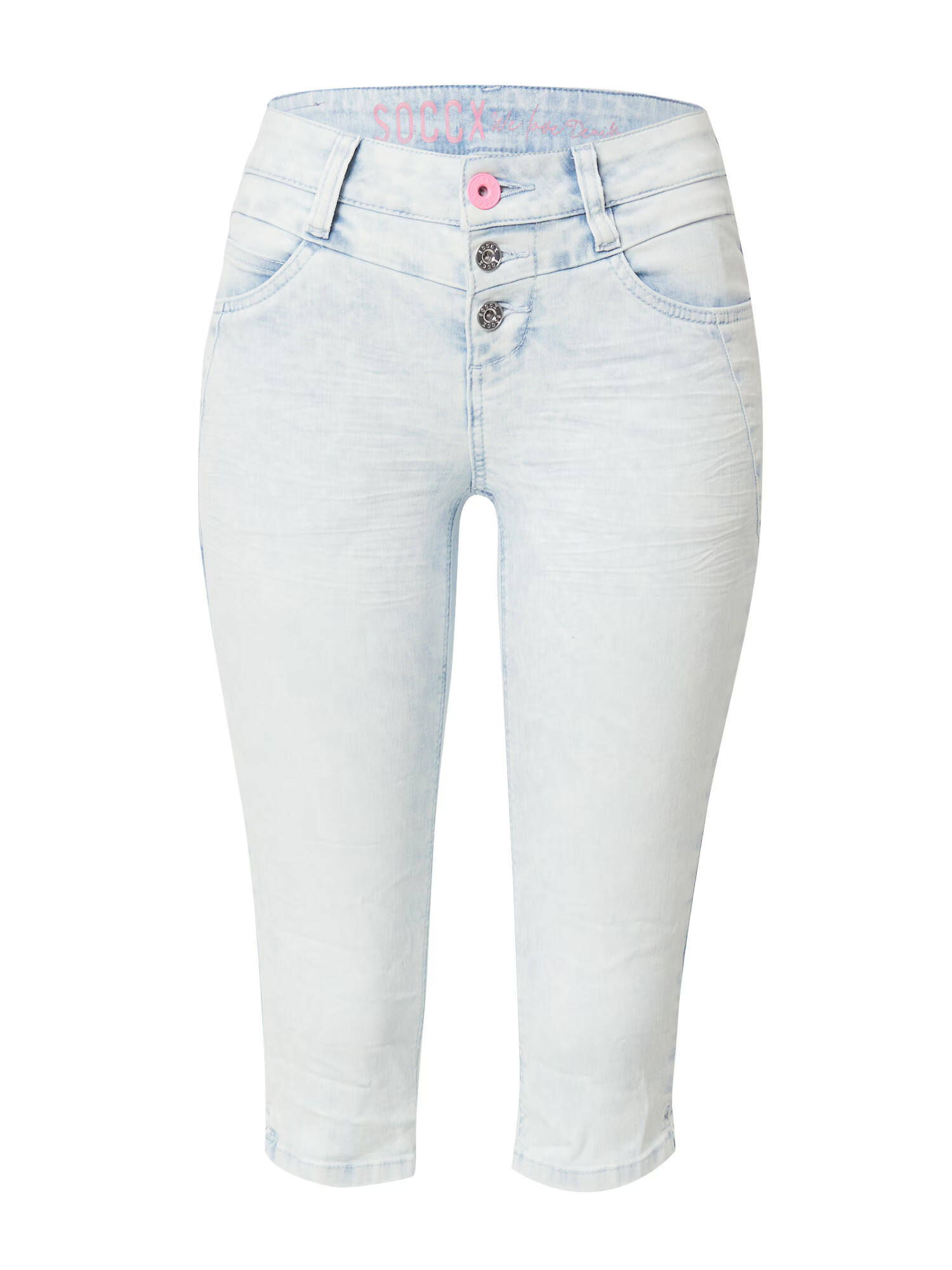 Soccx Jeans 'LY:IA' albastru deschis - Pled.ro