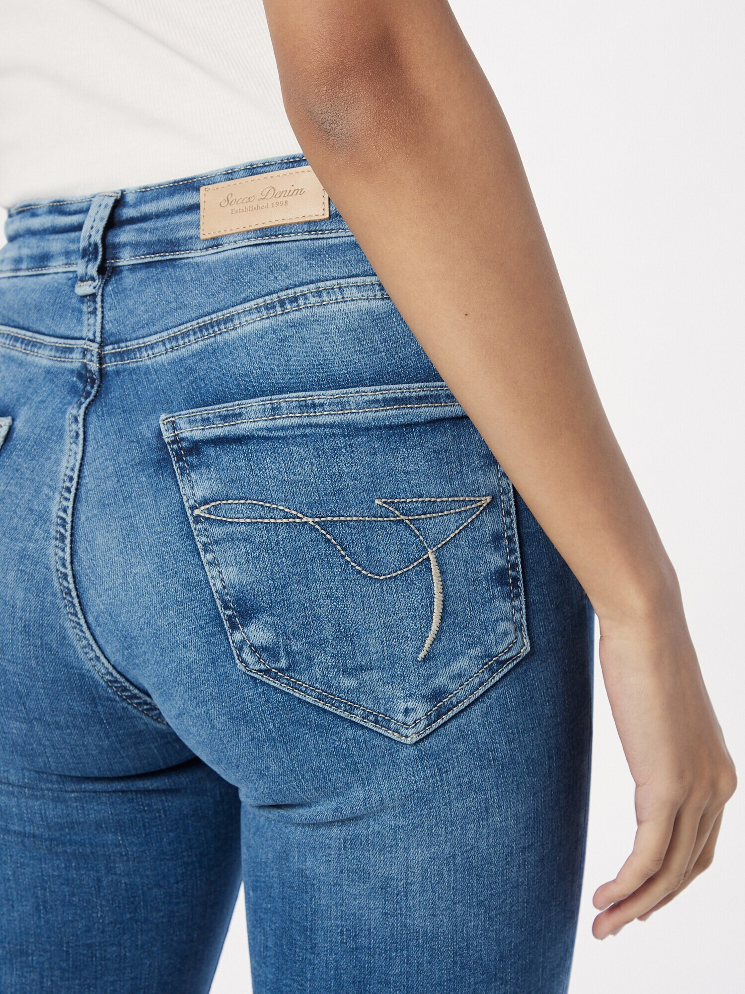 Soccx Jeans 'MIRA' albastru - Pled.ro