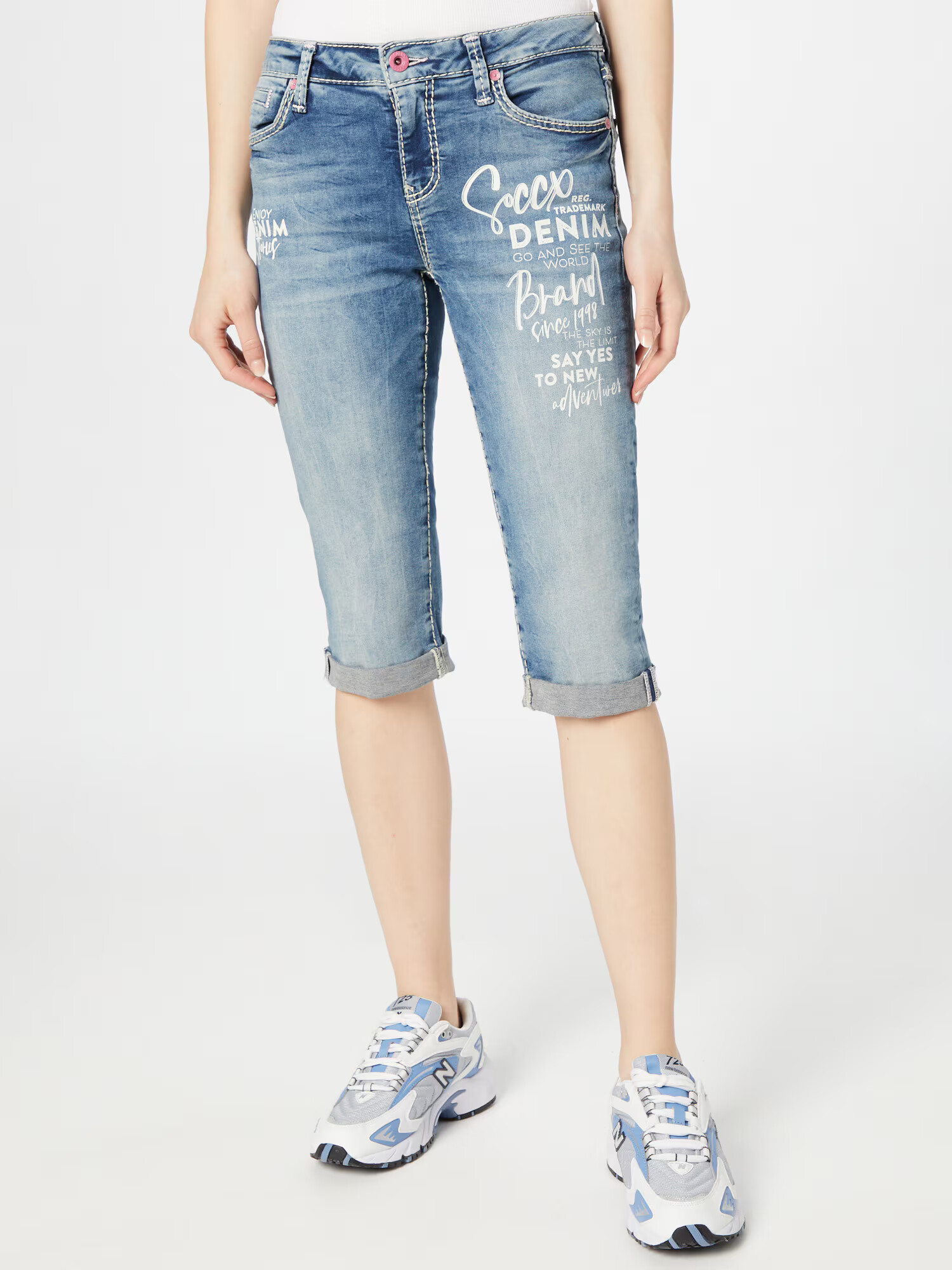 Soccx Jeans 'RO:MY' albastru - Pled.ro