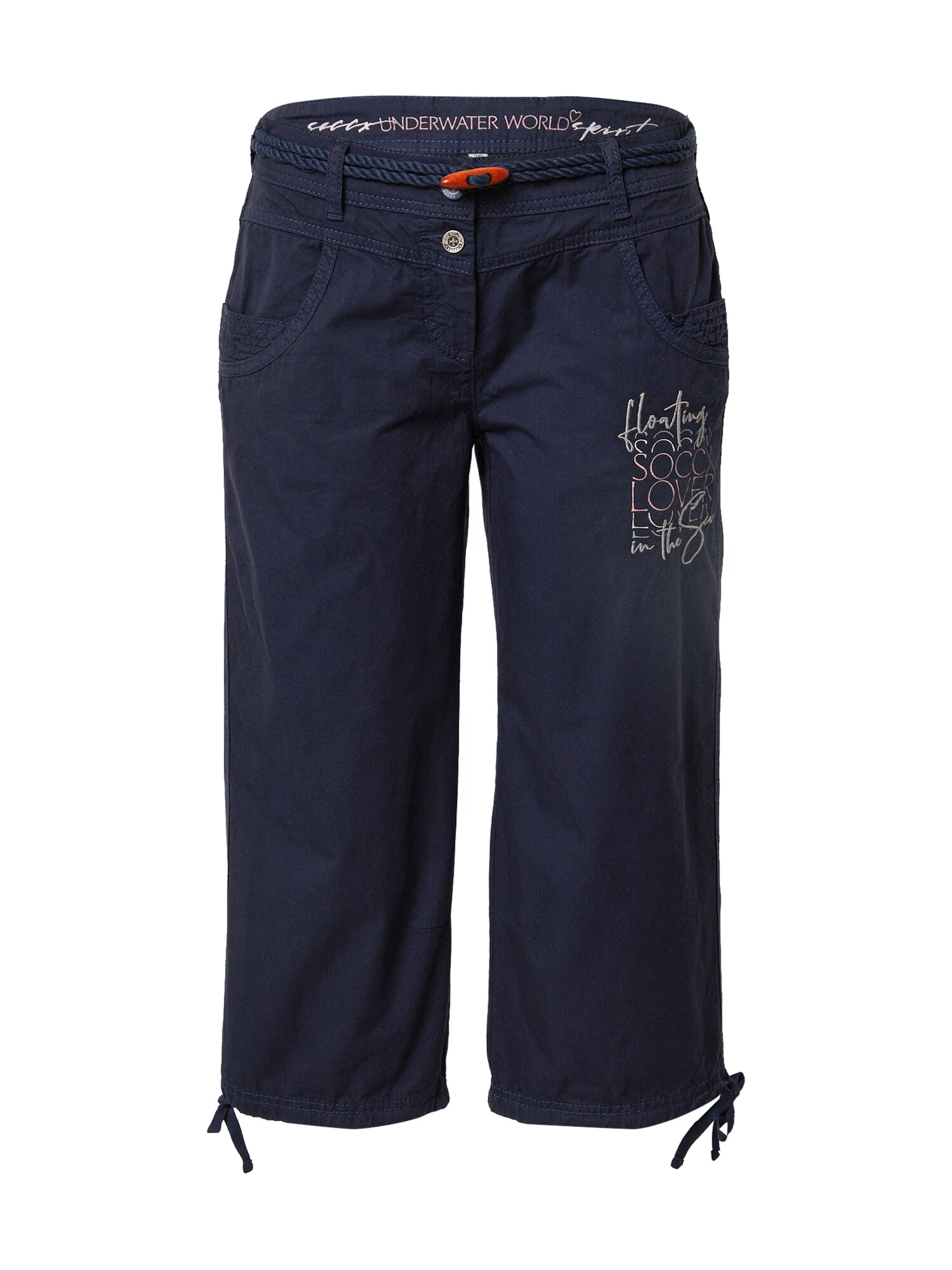 Soccx Pantaloni albastru / alb - Pled.ro