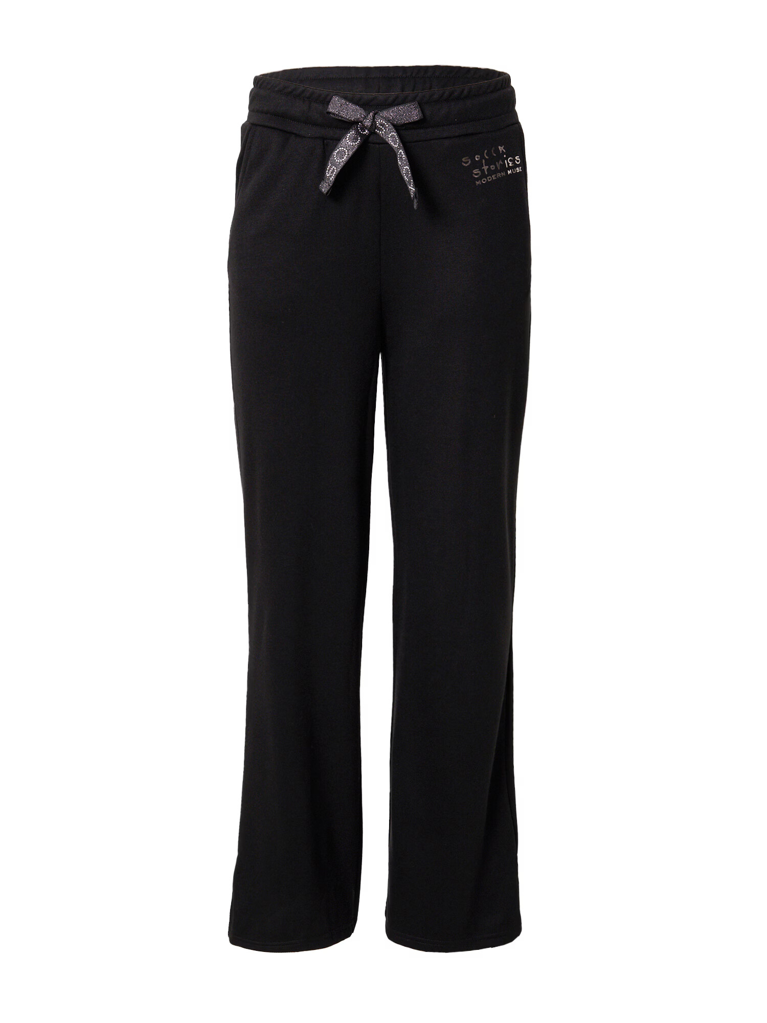 Soccx Pantaloni negru / argintiu - Pled.ro