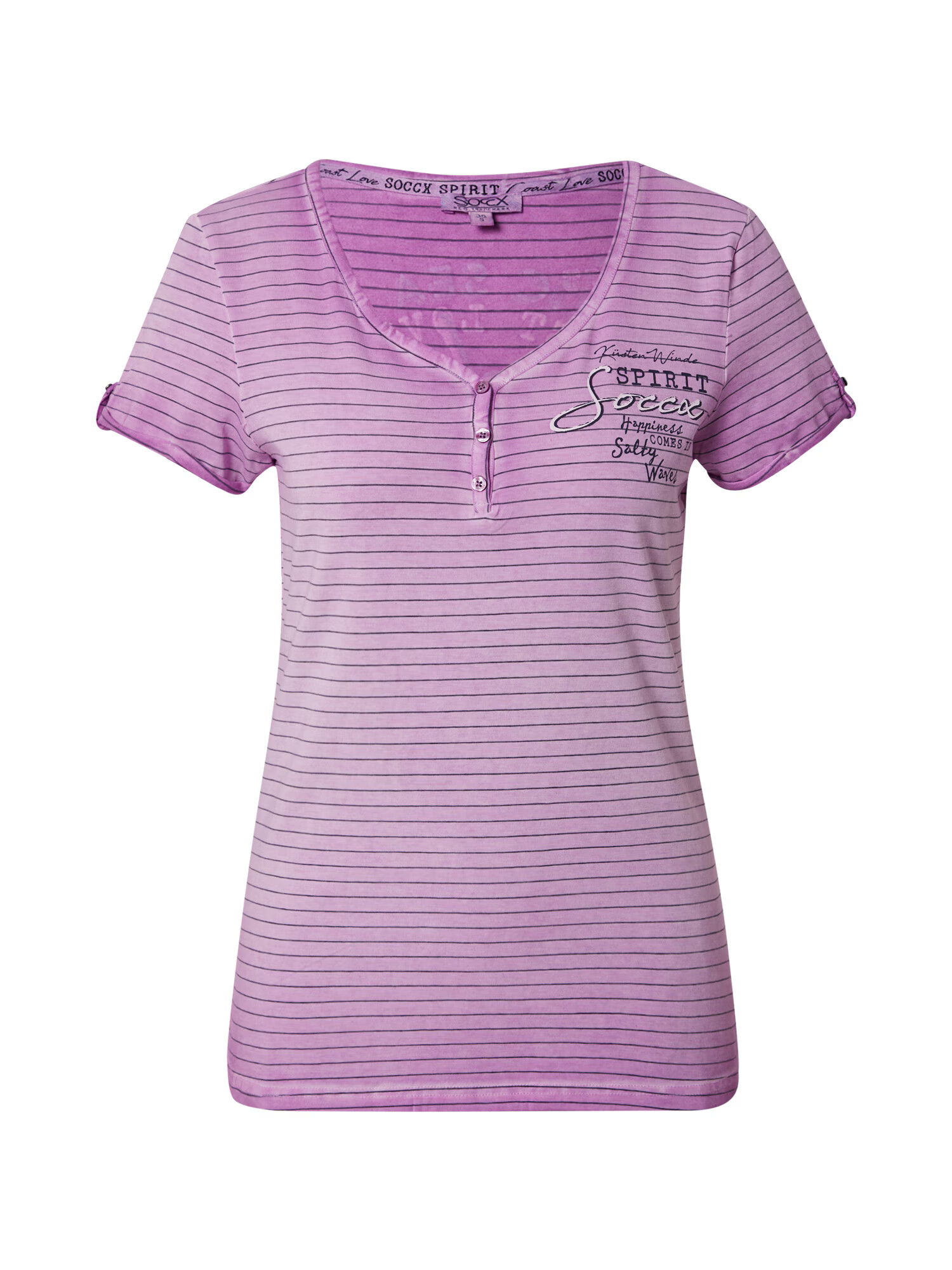 Soccx Tricou lila - Pled.ro