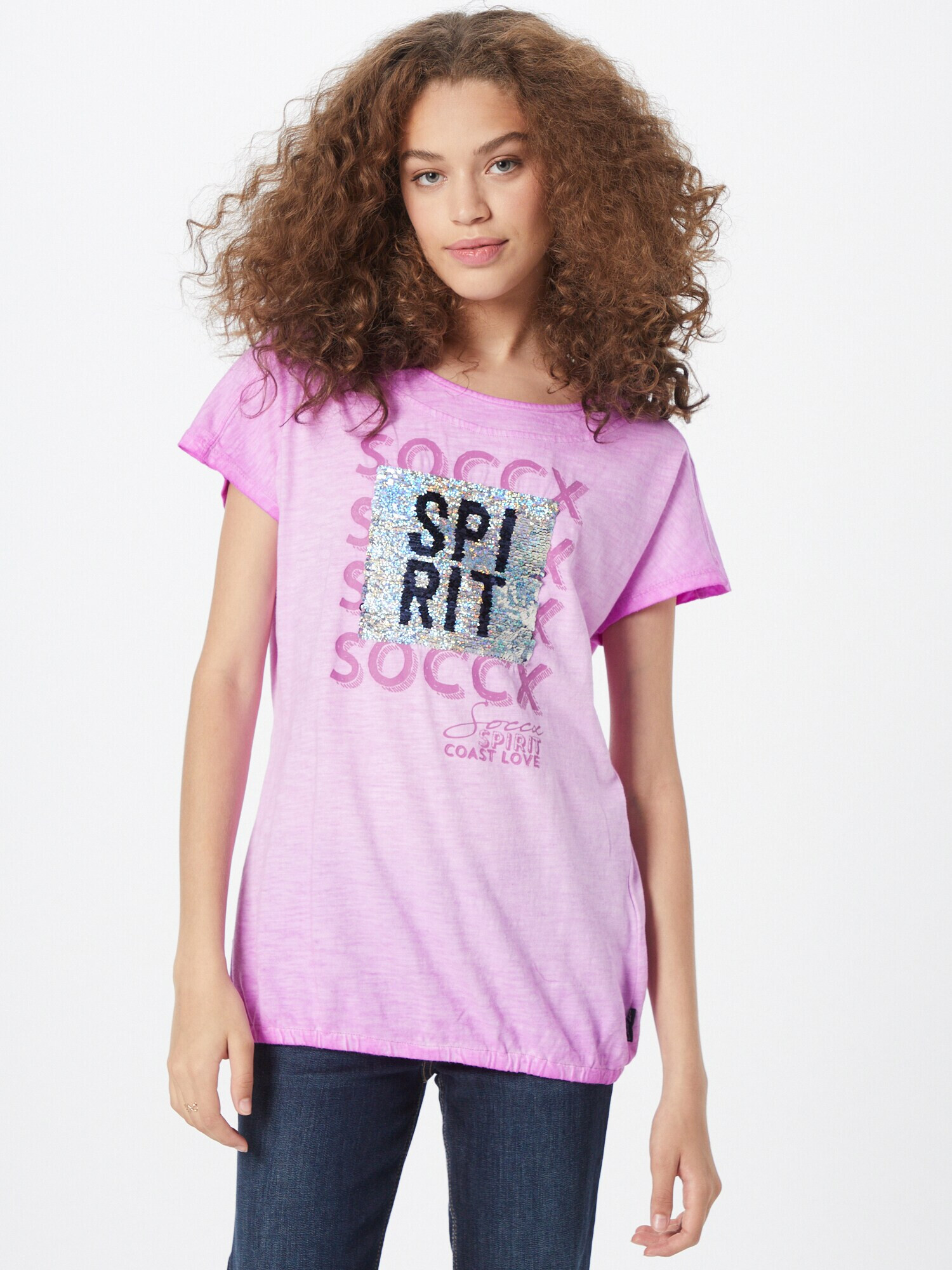 Soccx Tricou lila - Pled.ro