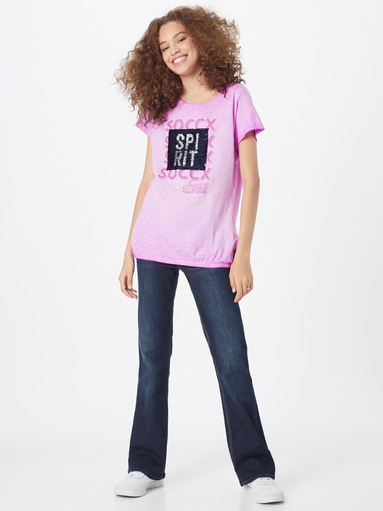 Soccx Tricou lila - Pled.ro