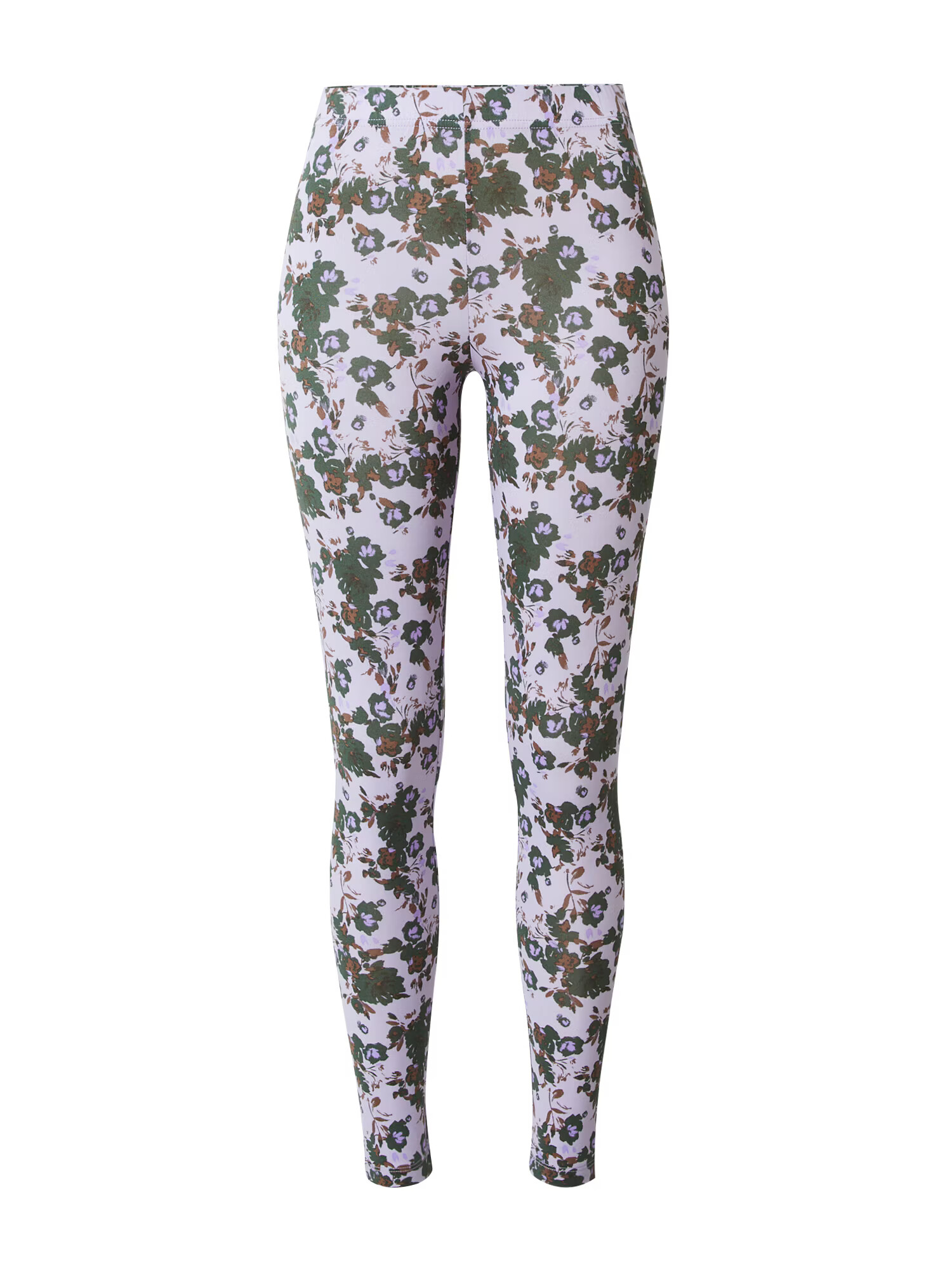 Soft Rebels Leggings 'Joyce' maro / gri închis / roz - Pled.ro