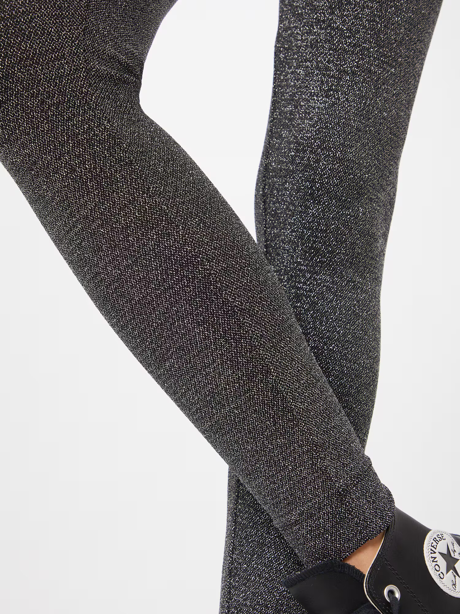 Soft Rebels Leggings 'Milda' negru / argintiu - Pled.ro