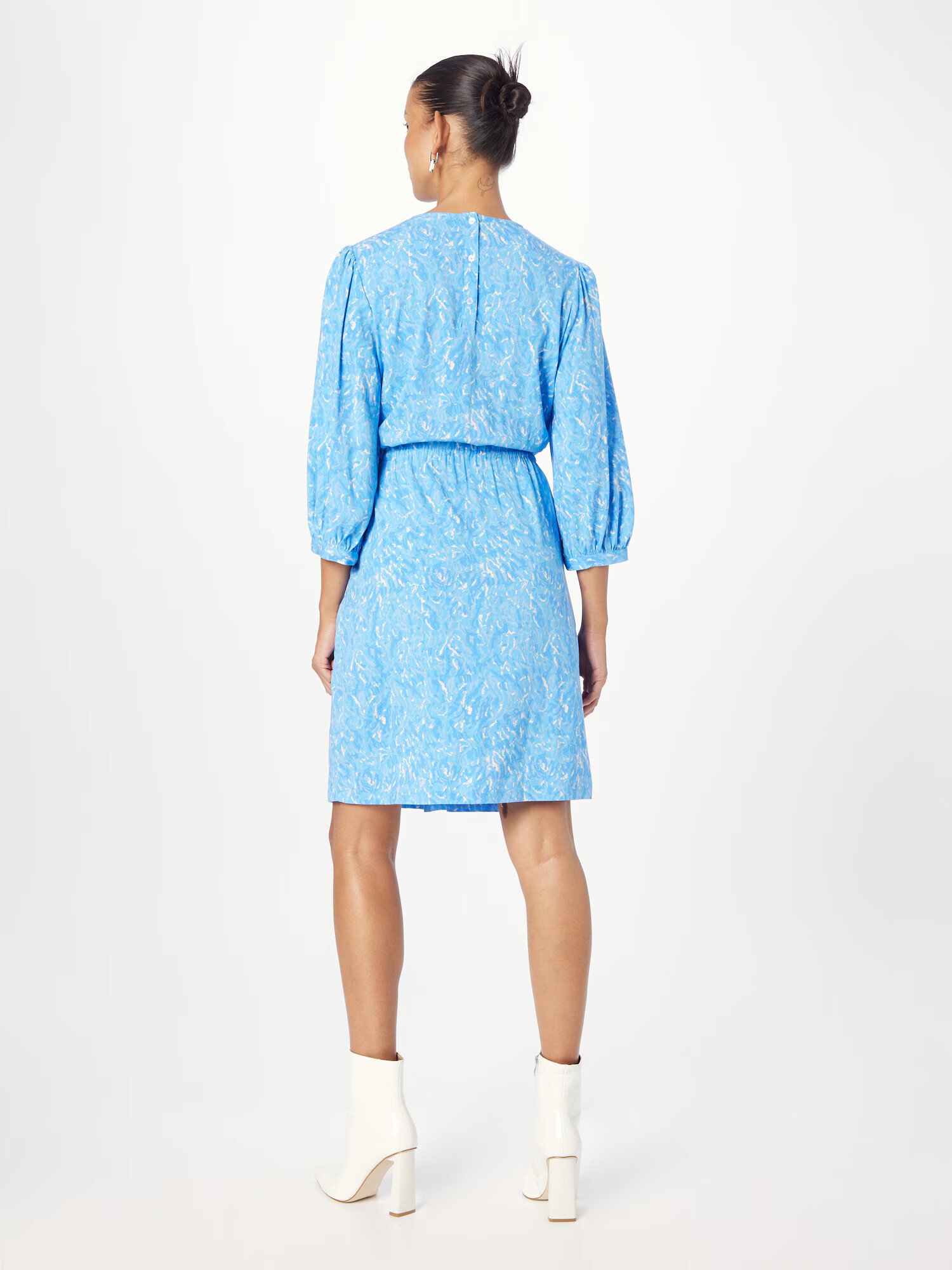 Soft Rebels Rochie 'Briella' azur / albastru deschis / alb murdar - Pled.ro