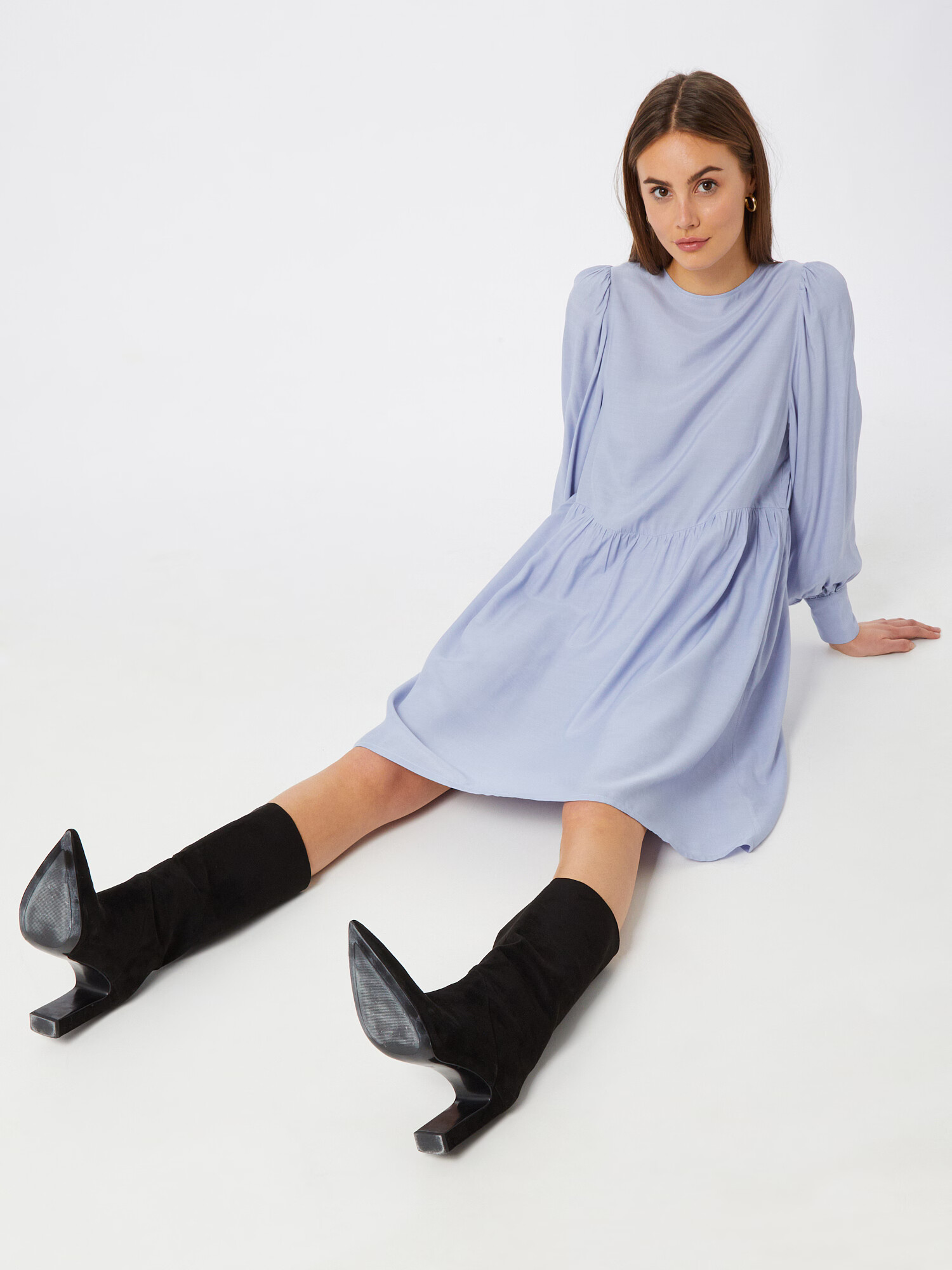 Soft Rebels Rochie 'Melanie' albastru deschis - Pled.ro