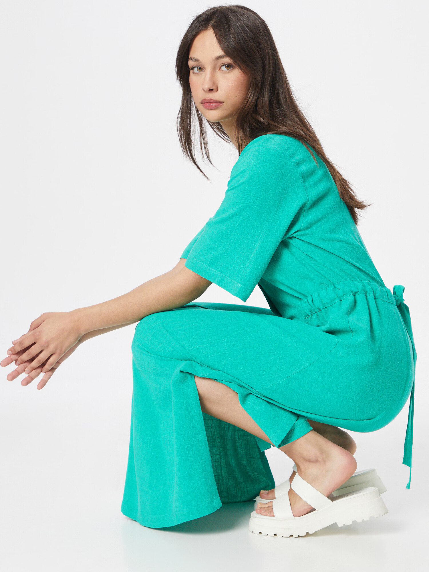 Soft Rebels Rochie tip bluză 'Kylie' verde jad - Pled.ro