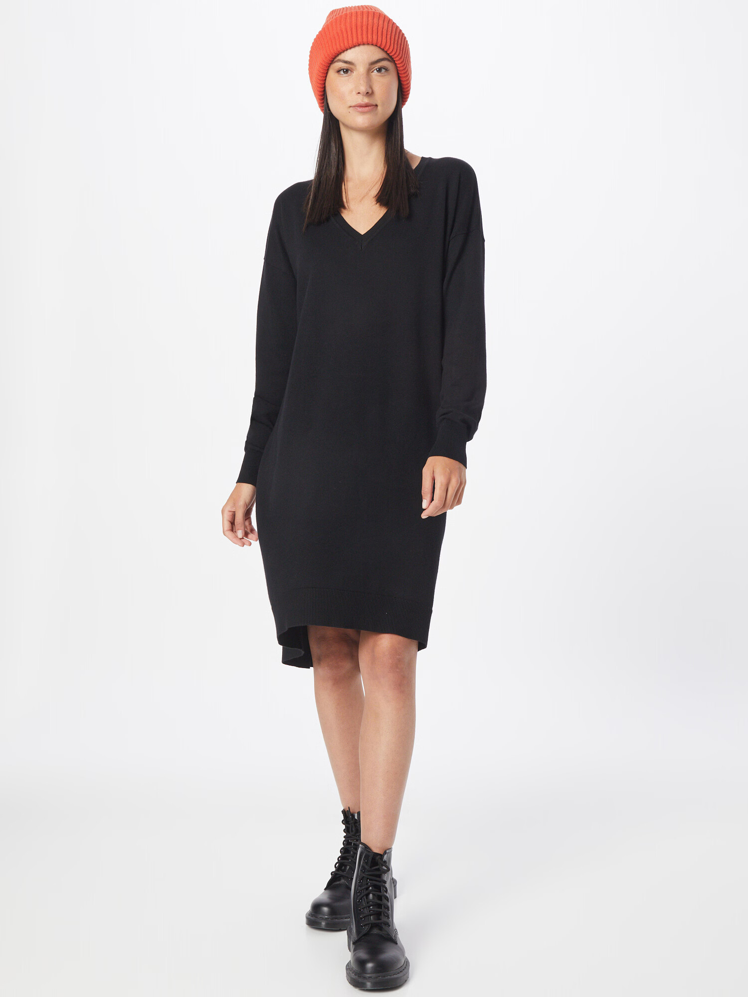 Soft Rebels Rochie tricotat 'Lea' negru - Pled.ro