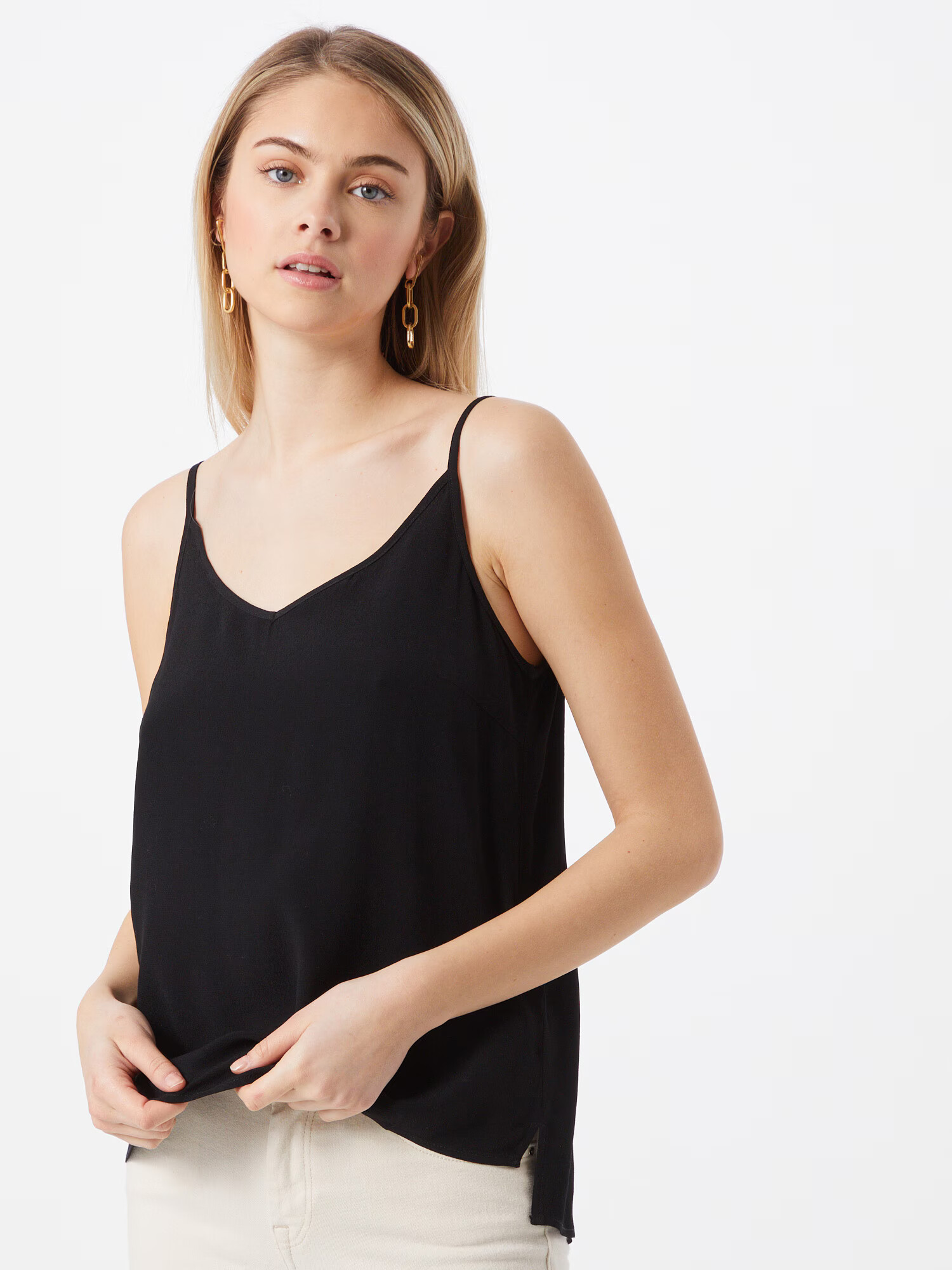 Soft Rebels Top 'Silje' negru - Pled.ro