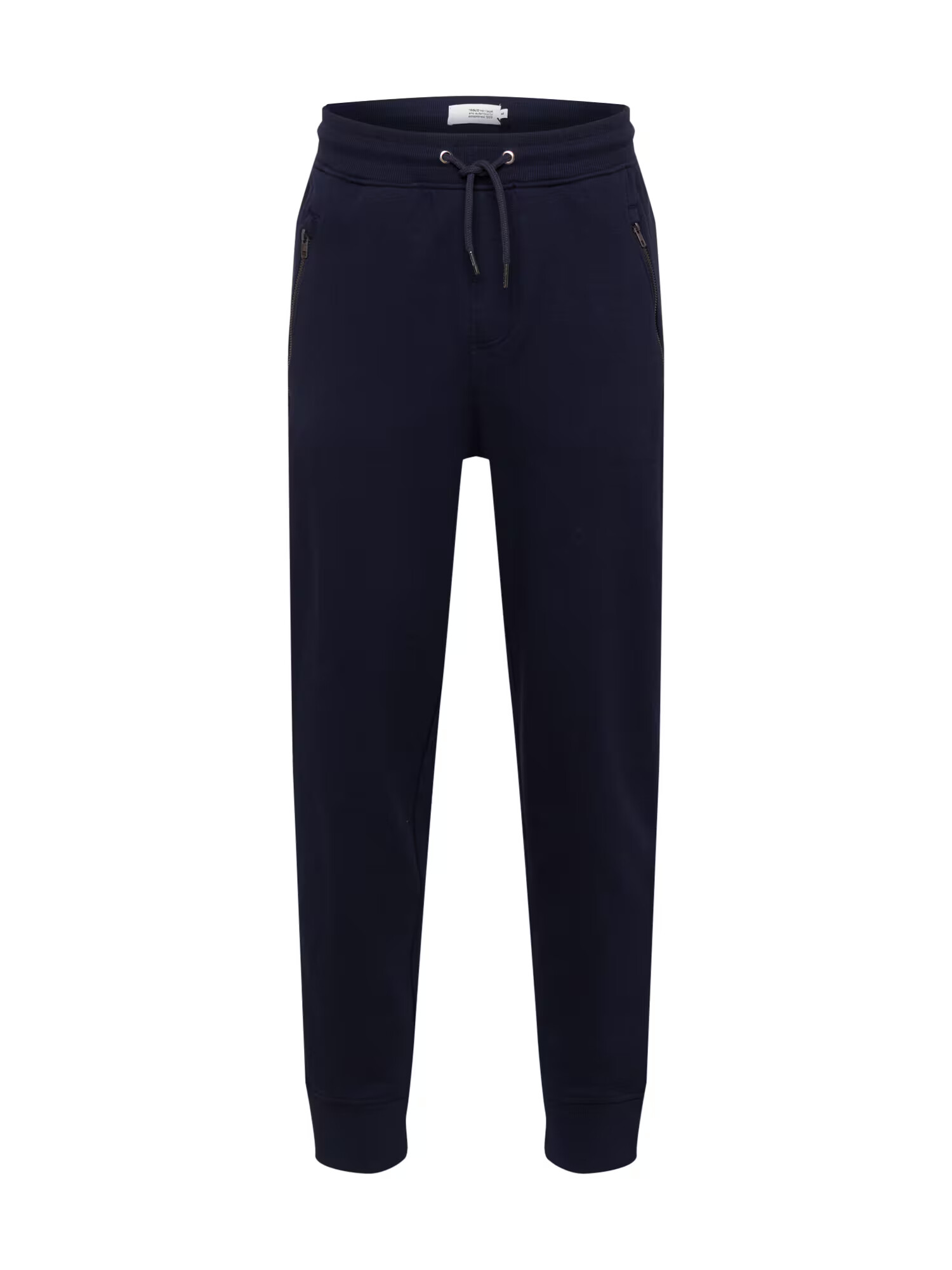 !Solid Pantaloni bleumarin - Pled.ro