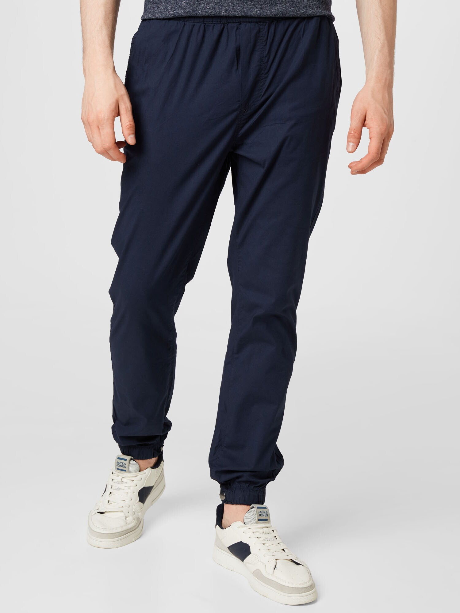 !Solid Pantaloni bleumarin - Pled.ro