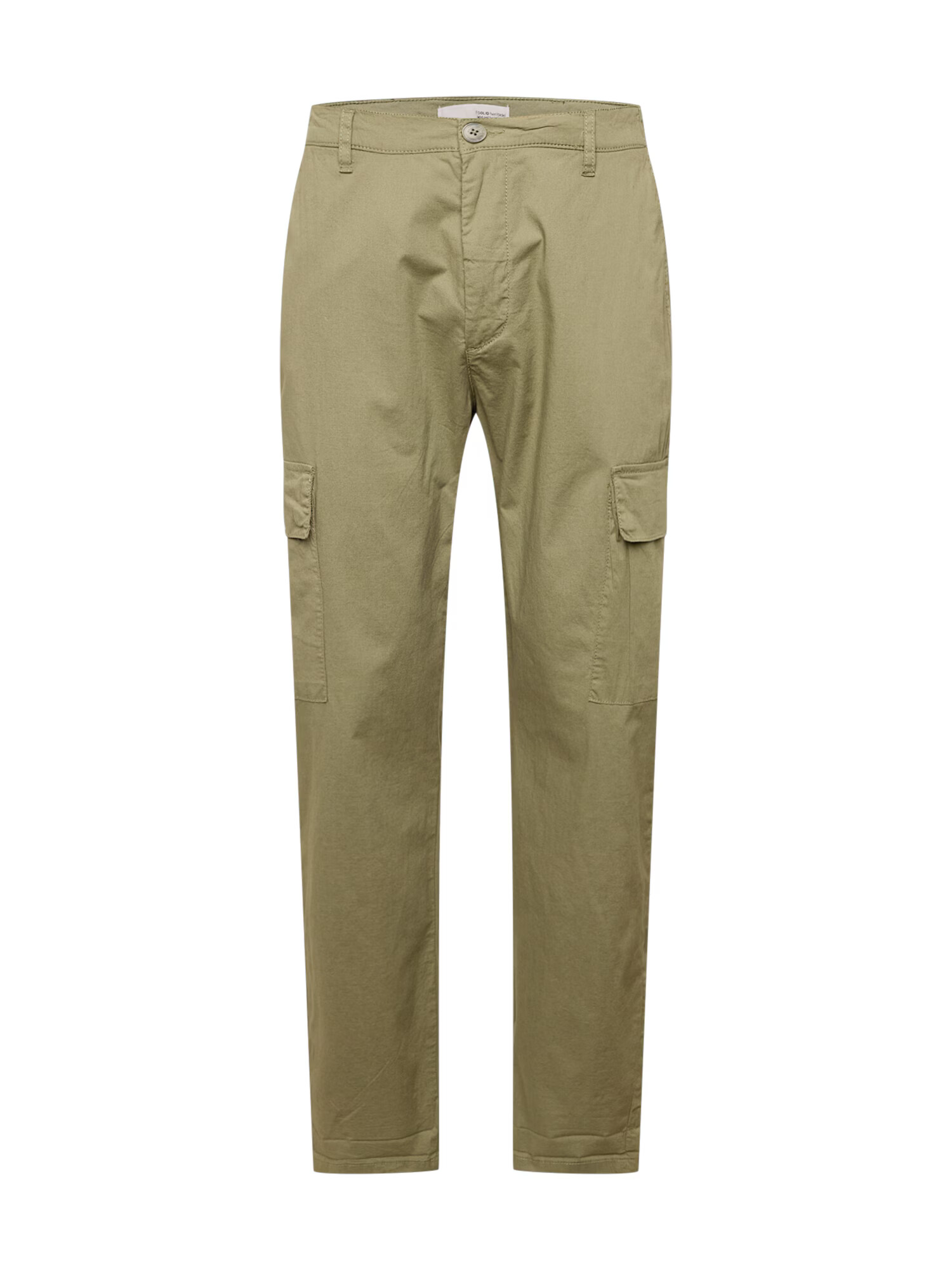 !Solid Pantaloni cu buzunare oliv - Pled.ro