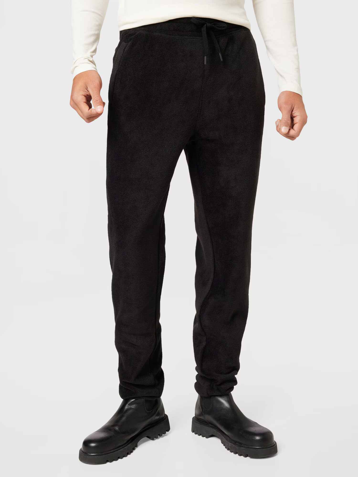 !Solid Pantaloni 'Denly' negru - Pled.ro