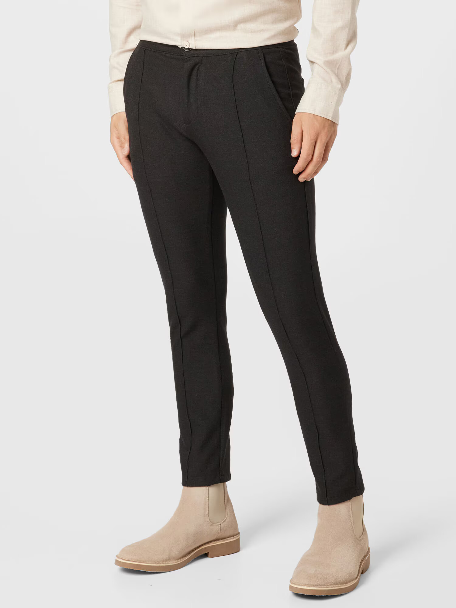 !Solid Pantaloni negru - Pled.ro