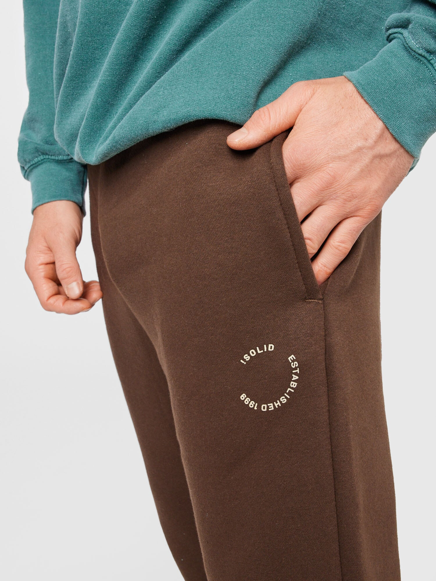 !Solid Pantaloni 'Victer' maro - Pled.ro