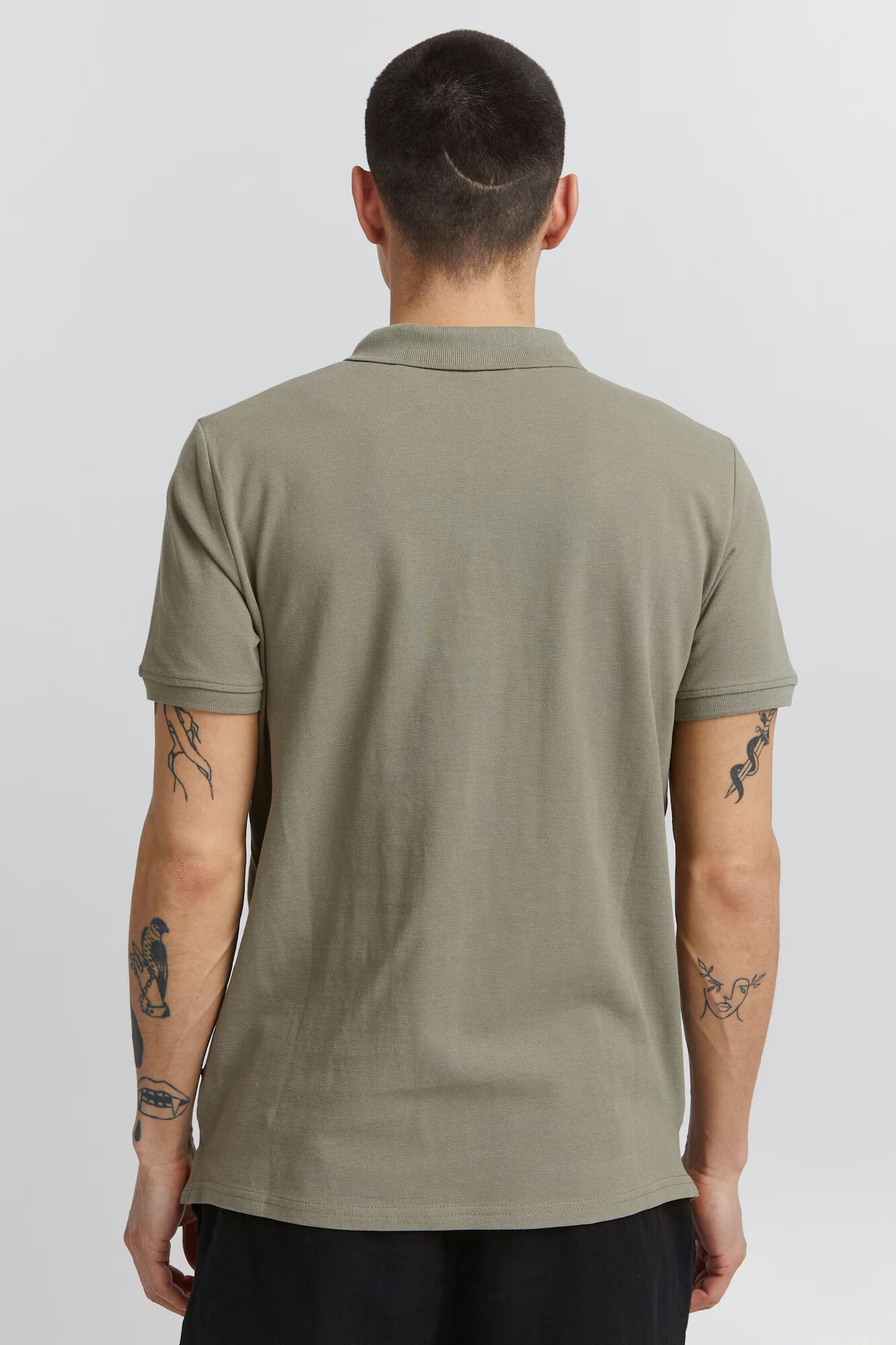 !Solid Tricou 'Athen' verde - Pled.ro