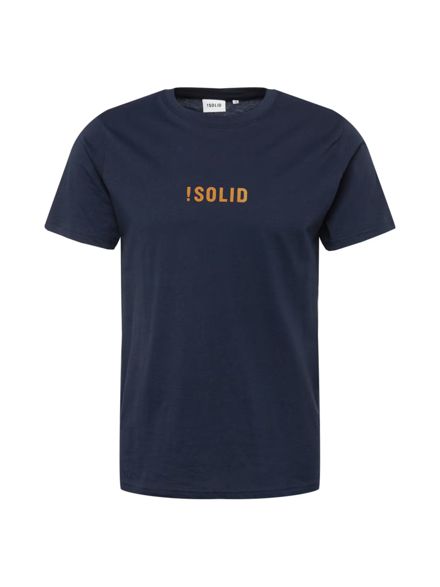 !Solid Tricou 'Daniels' bleumarin / galben curry - Pled.ro