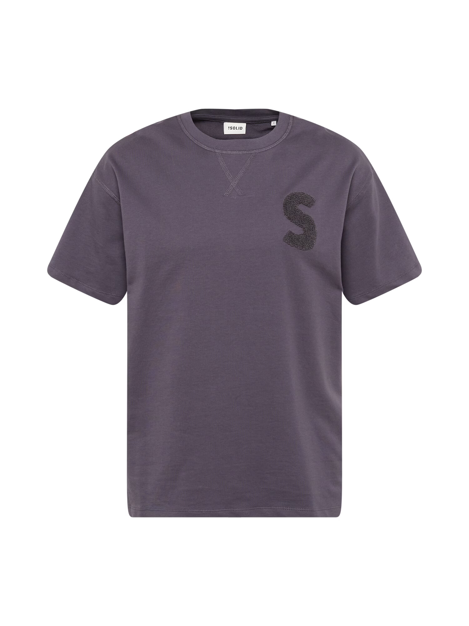 !Solid Tricou gri taupe - Pled.ro